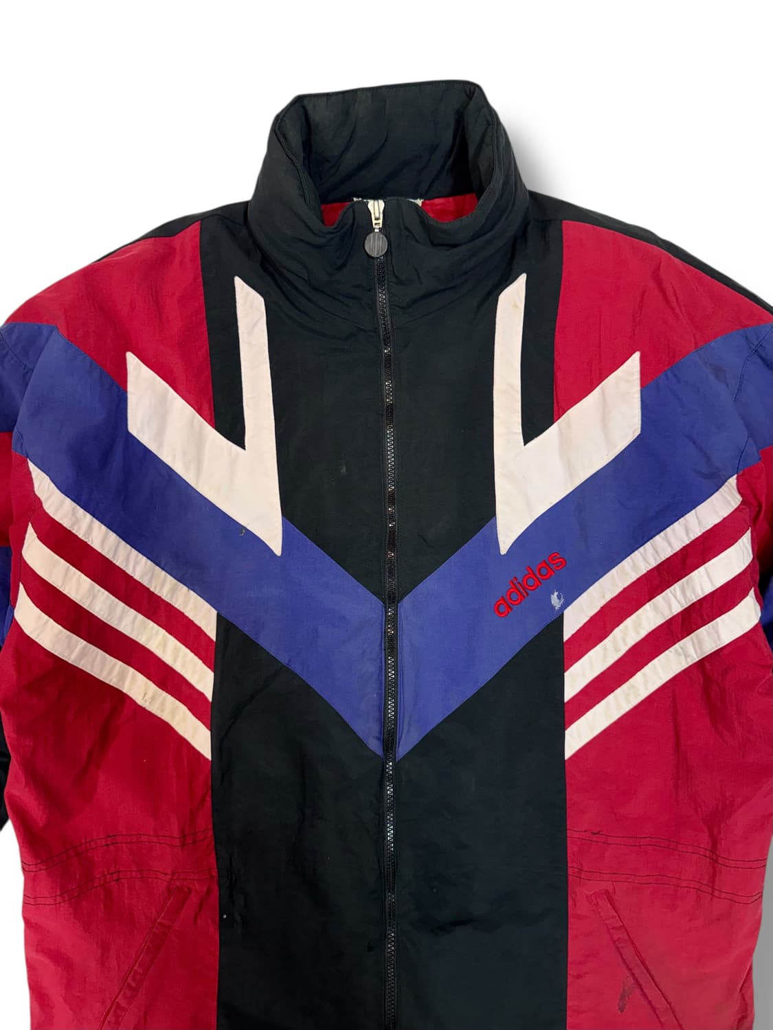 80s 아디다스 올드스쿨 트랙 점퍼 (L)  상품이미지2