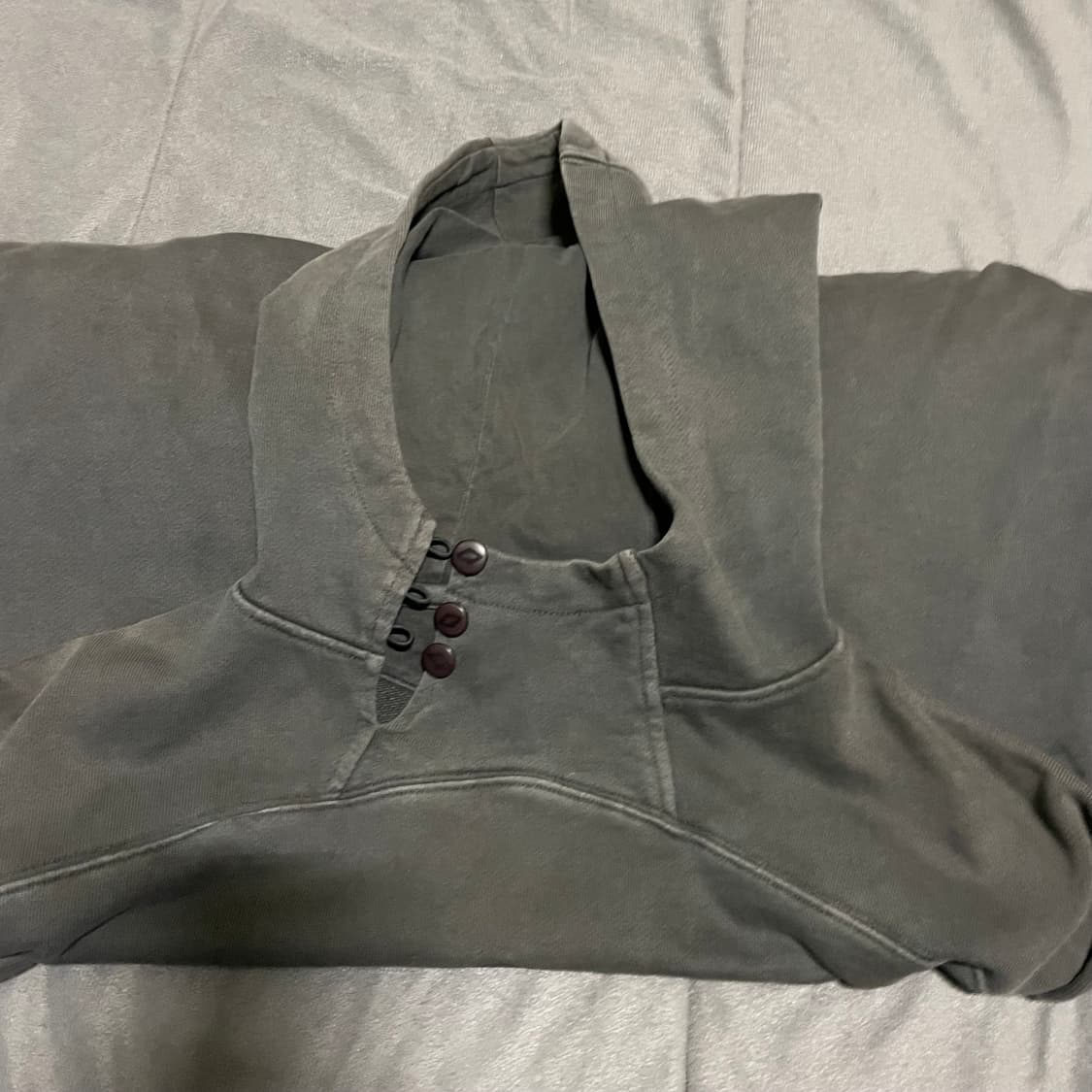 미스치프 사이드버튼업 후드 상품이미지4