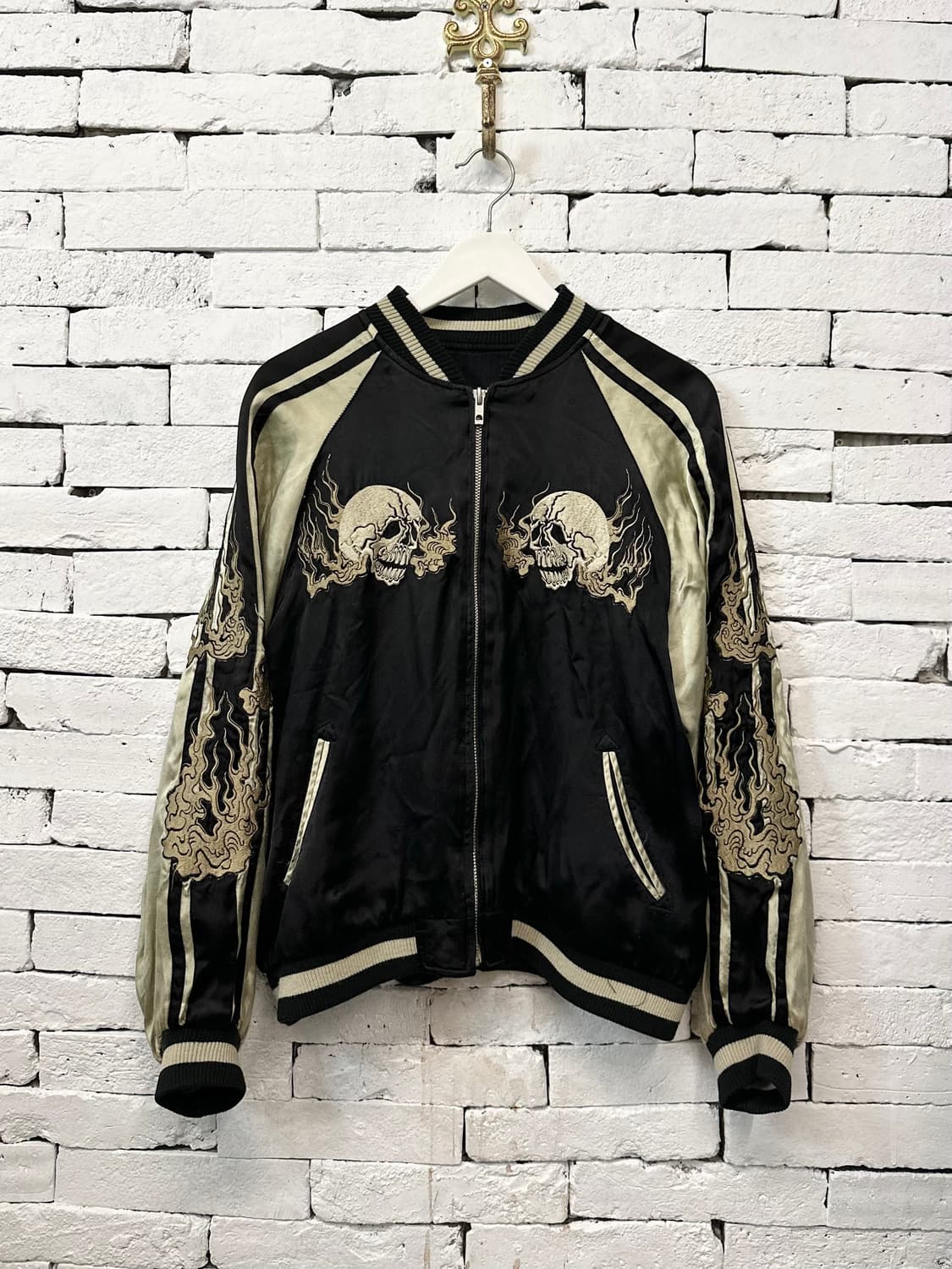 Japanese clasic scrpt Black Skull Skajan 상품이미지1