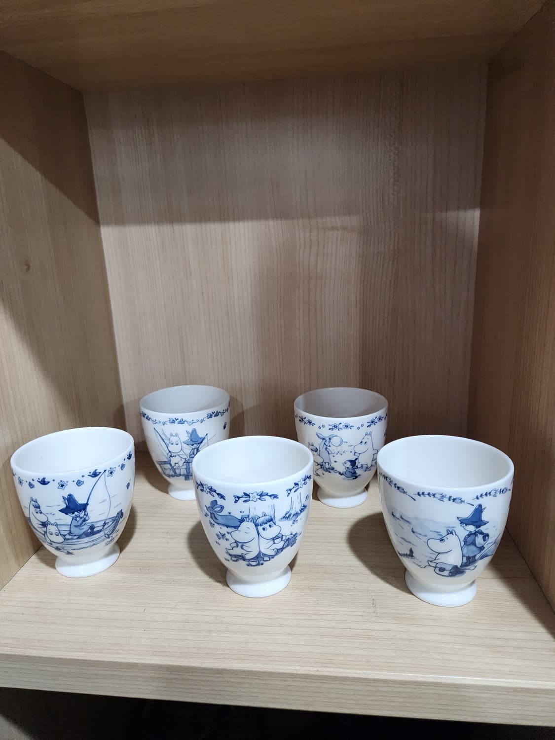 야마카 무민 케릭터 도자기 컵 5개세트 상품이미지1
