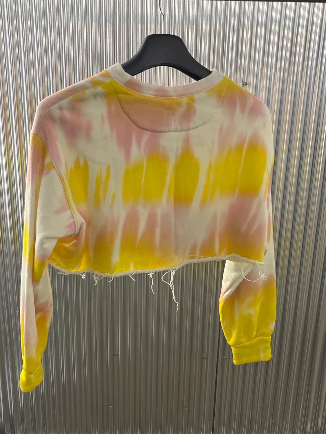 GUCCI 구찌 타이다이 크롭 스웻셔츠 XS 상품이미지4