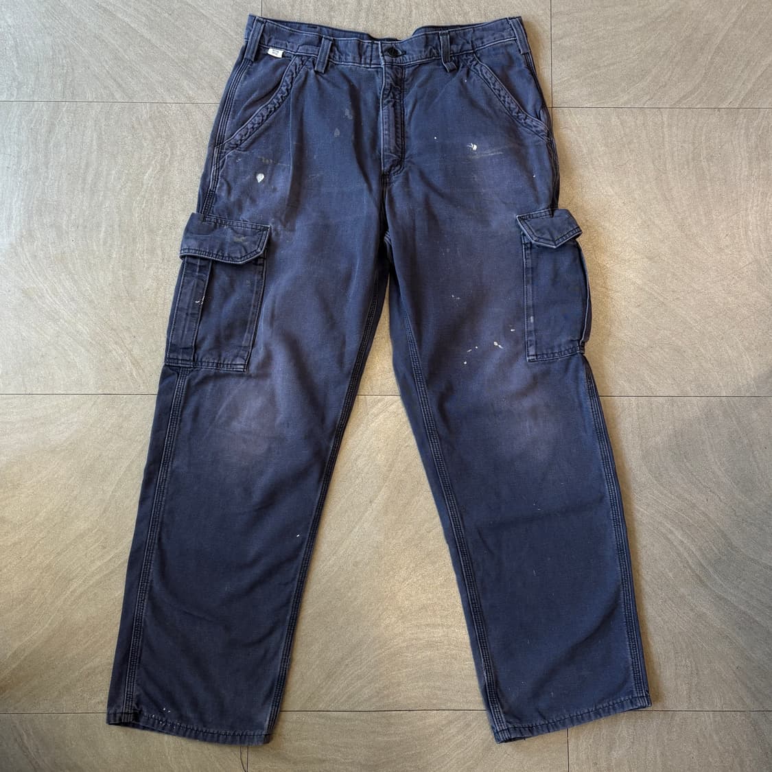 칼하트 정품 오리지널 fr 네이비 카고 팬츠 상품이미지7