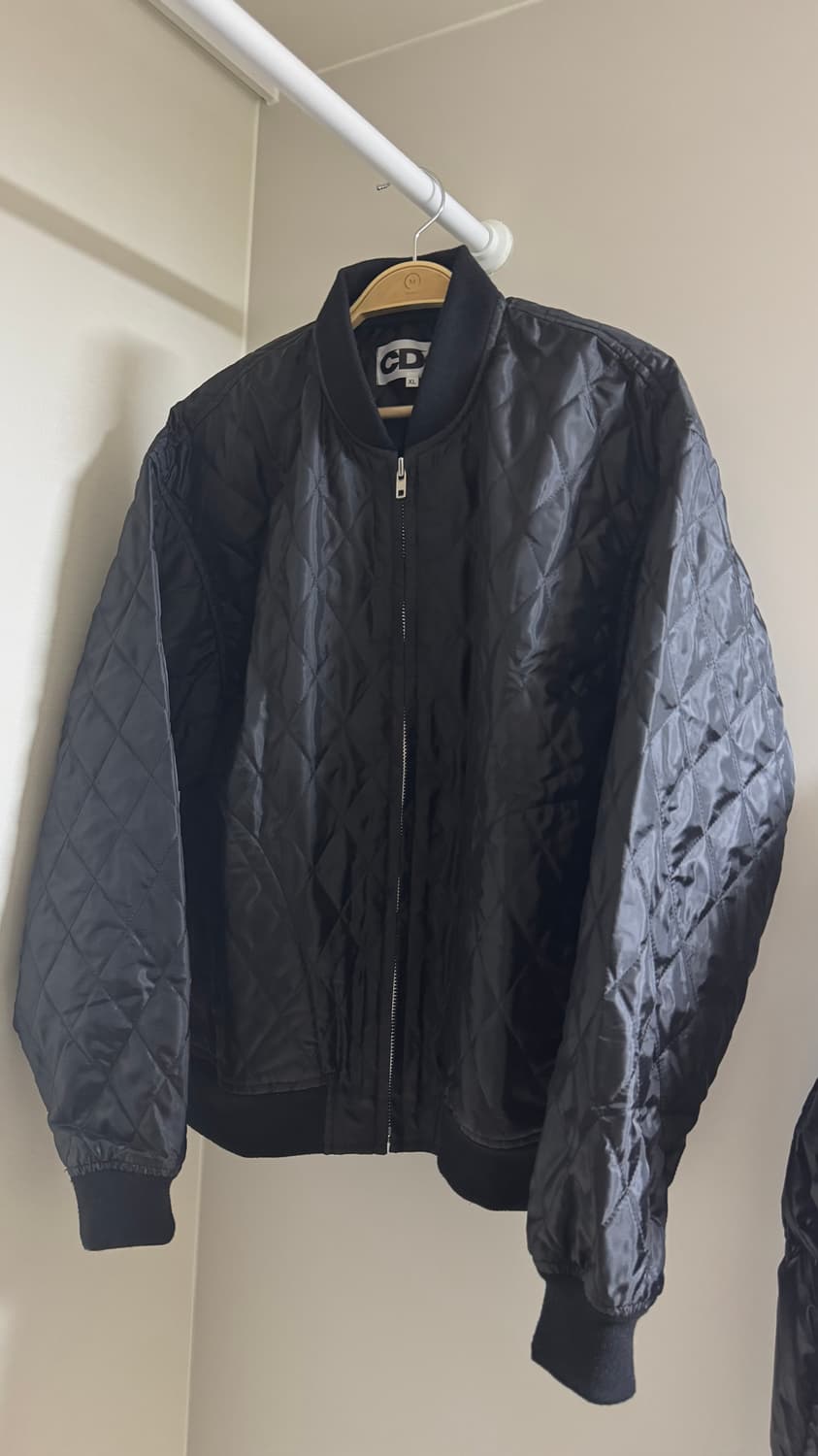 CDG 퀼티드 '84-85 스태프 블루종 블랙 상품이미지2