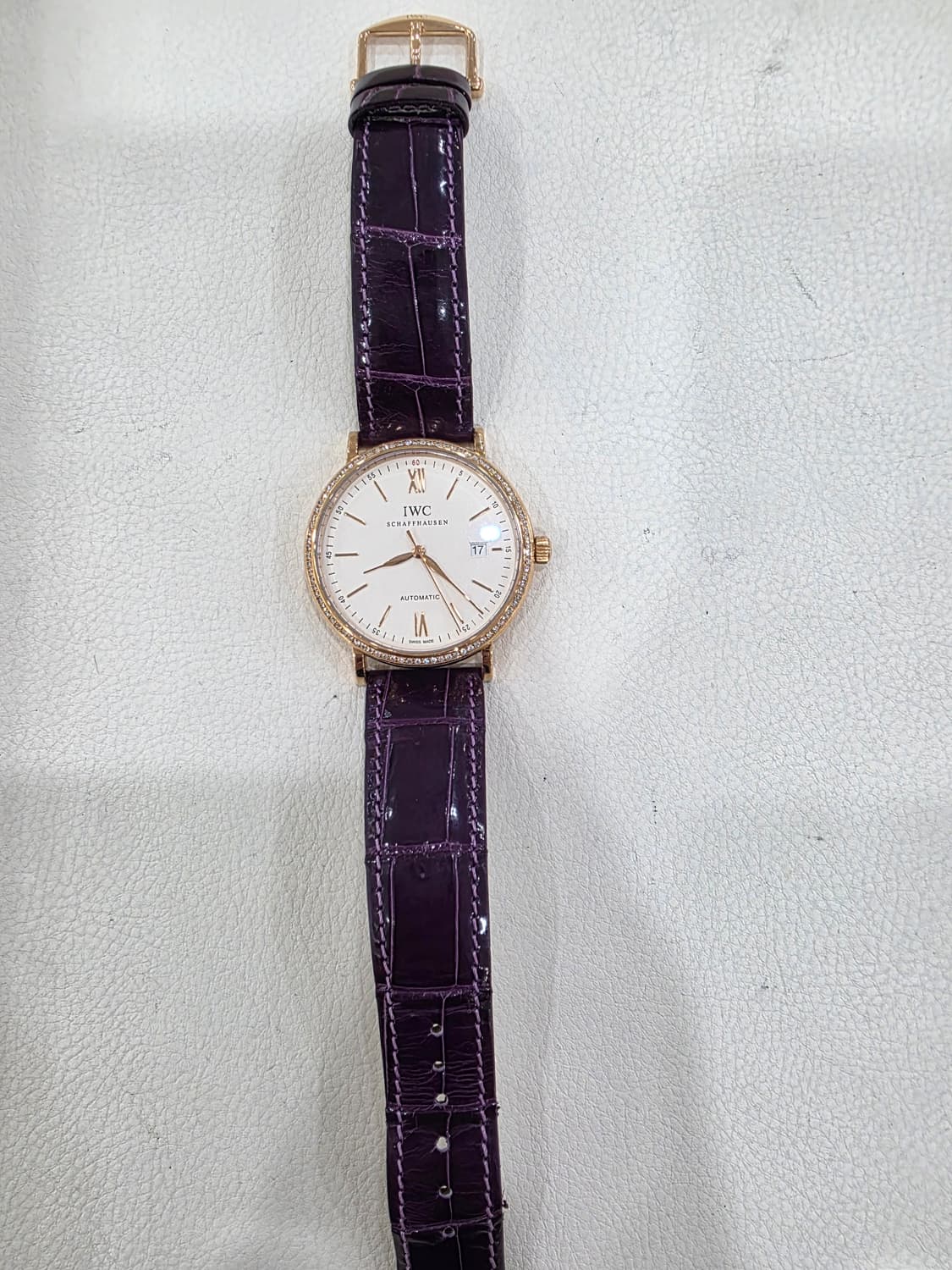 IWC 금통 다이아 시계 정품 상품이미지1