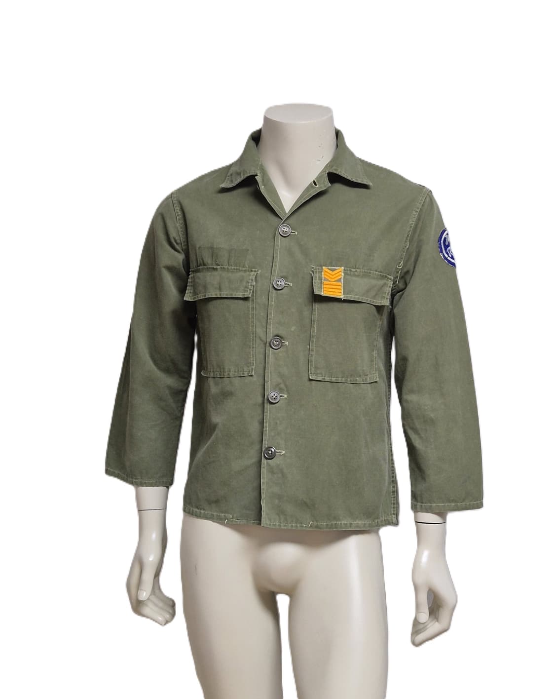 육군 구형 9사단 상사 월남전 전투복 상의 (S) 상품이미지1