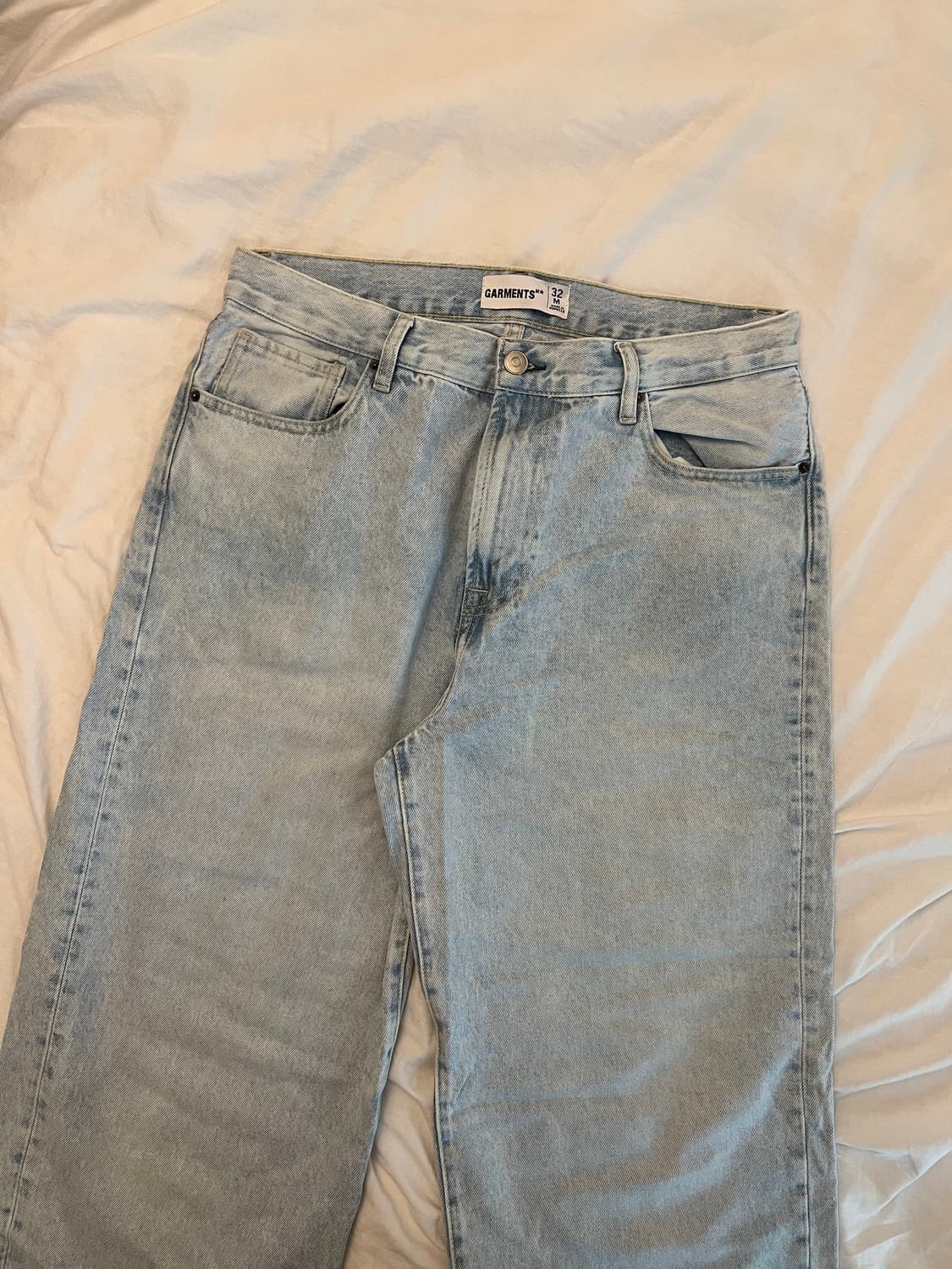 motherland 라이트 블루 베기 데님 M (32) 상품이미지7