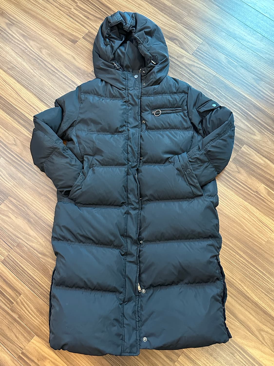 MUZAK 뮤자크 롱패딩 블랙 / 55 (M) 상품이미지4