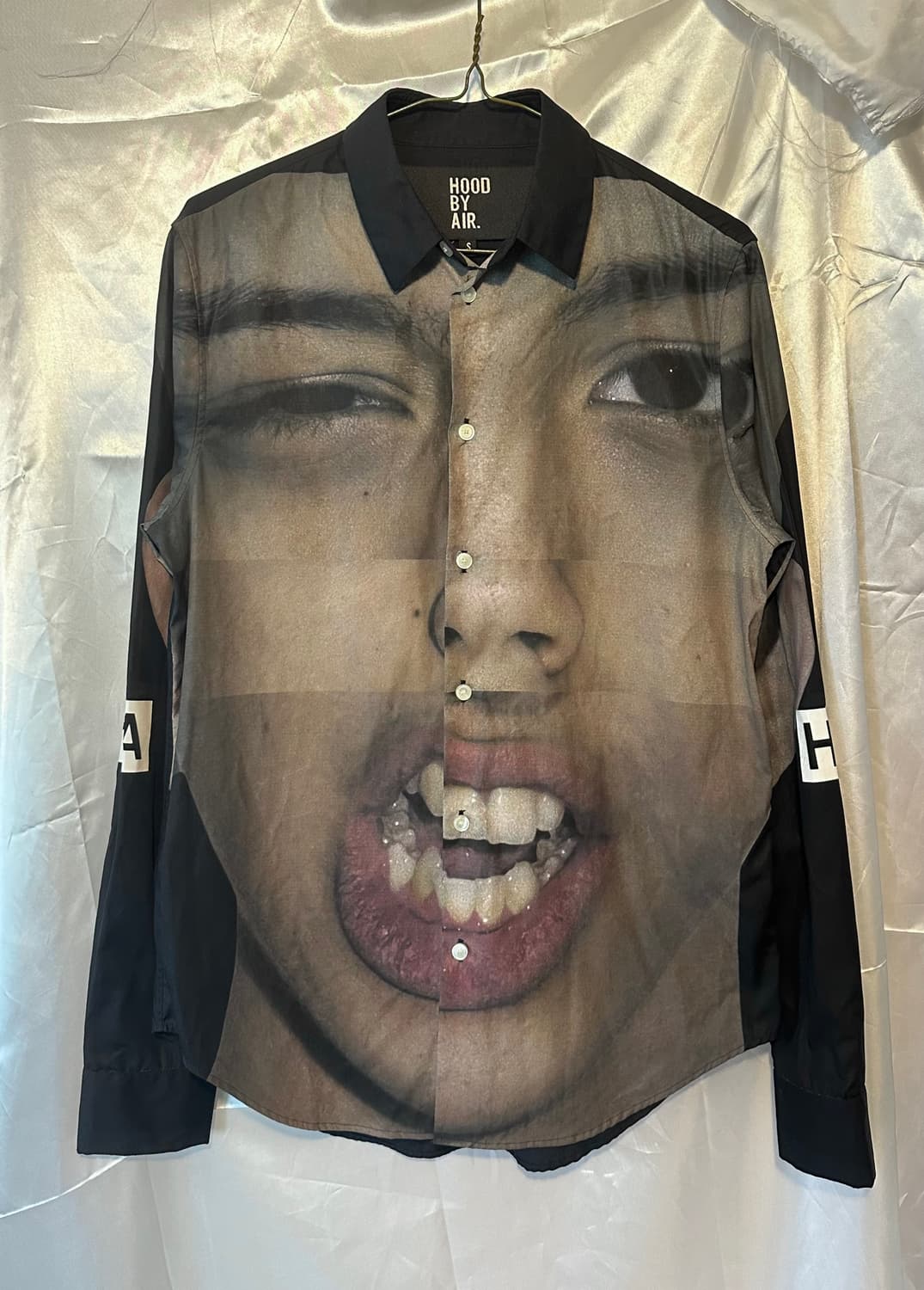 HBA 후드바이에어 SS15 Kevin Amato 프린트 셔츠 상품이미지1