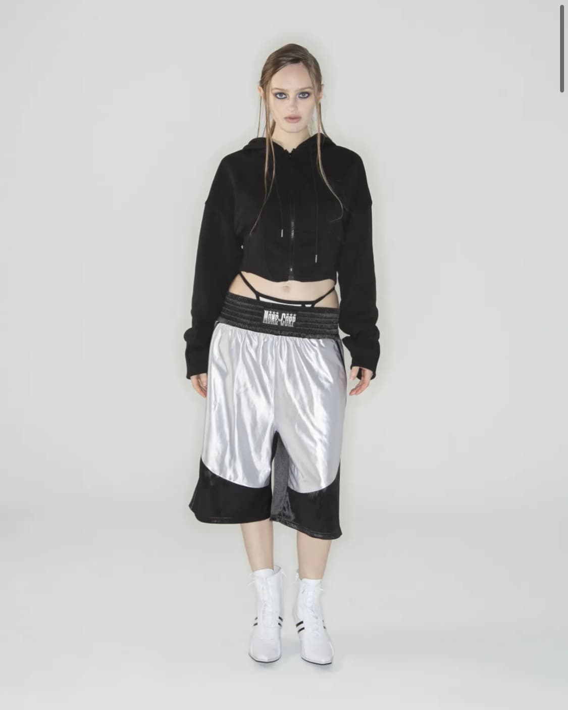 2000 archives BOXER PANTS (SILVER) 상품이미지3