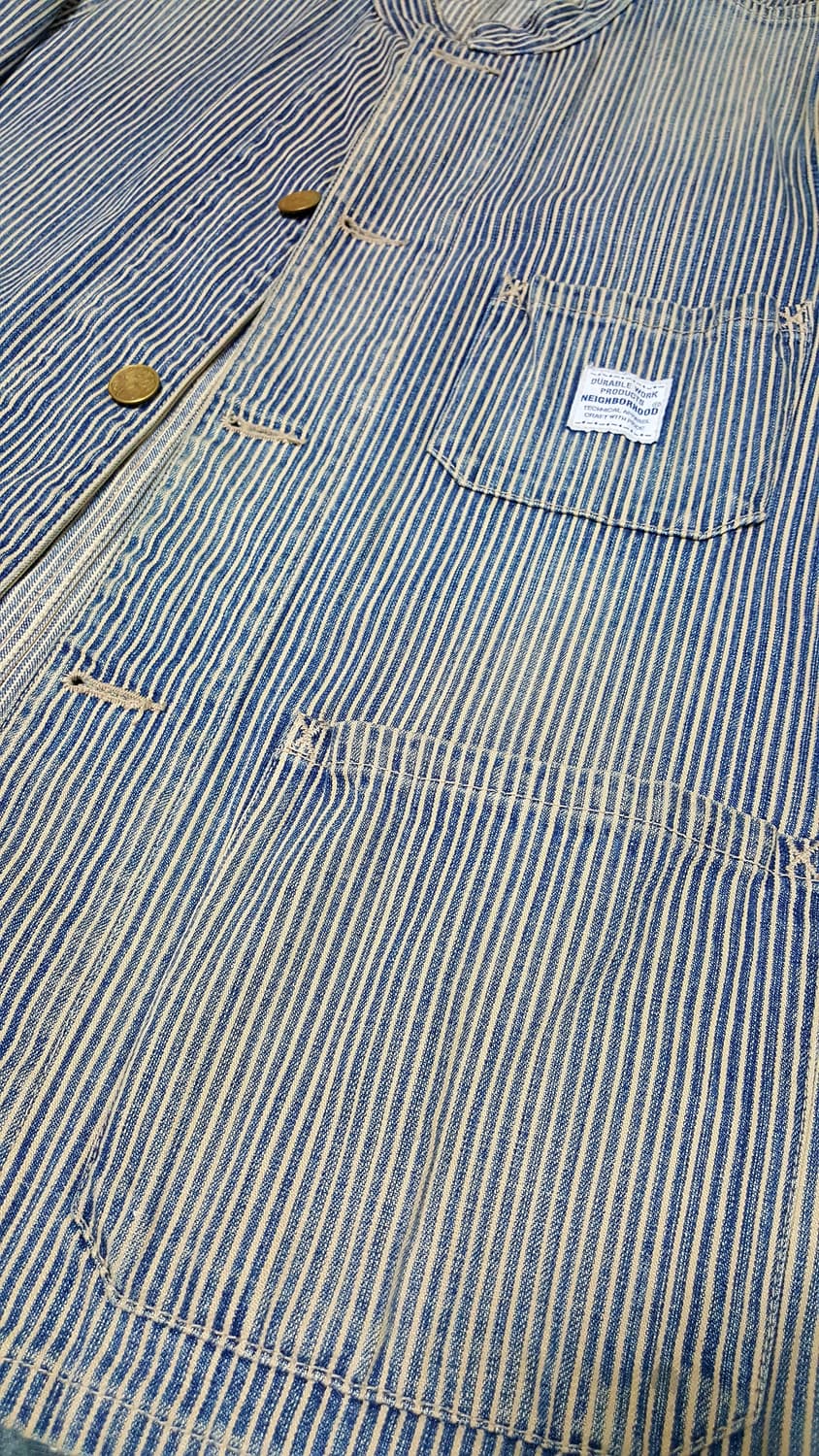 네이버후드 13AW 레일로드 커버올 자켓 상품이미지2