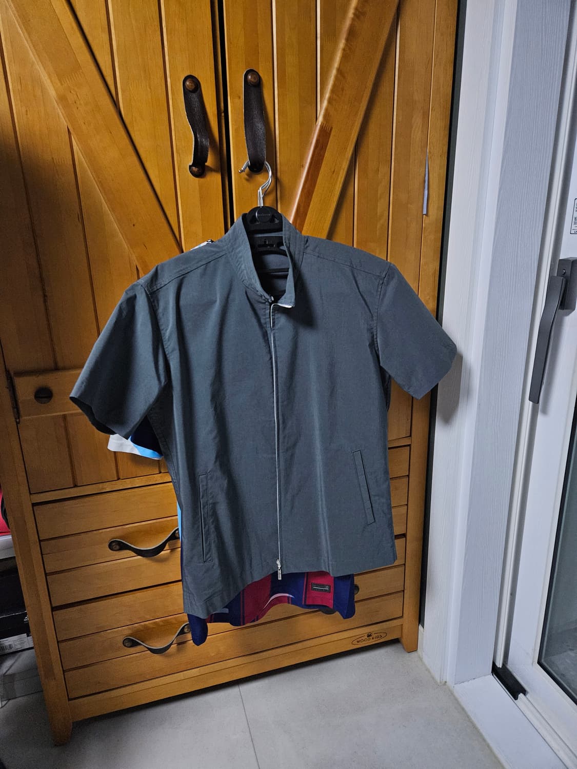 Gaultier homme object 반팔 집업 셔츠 상품이미지1