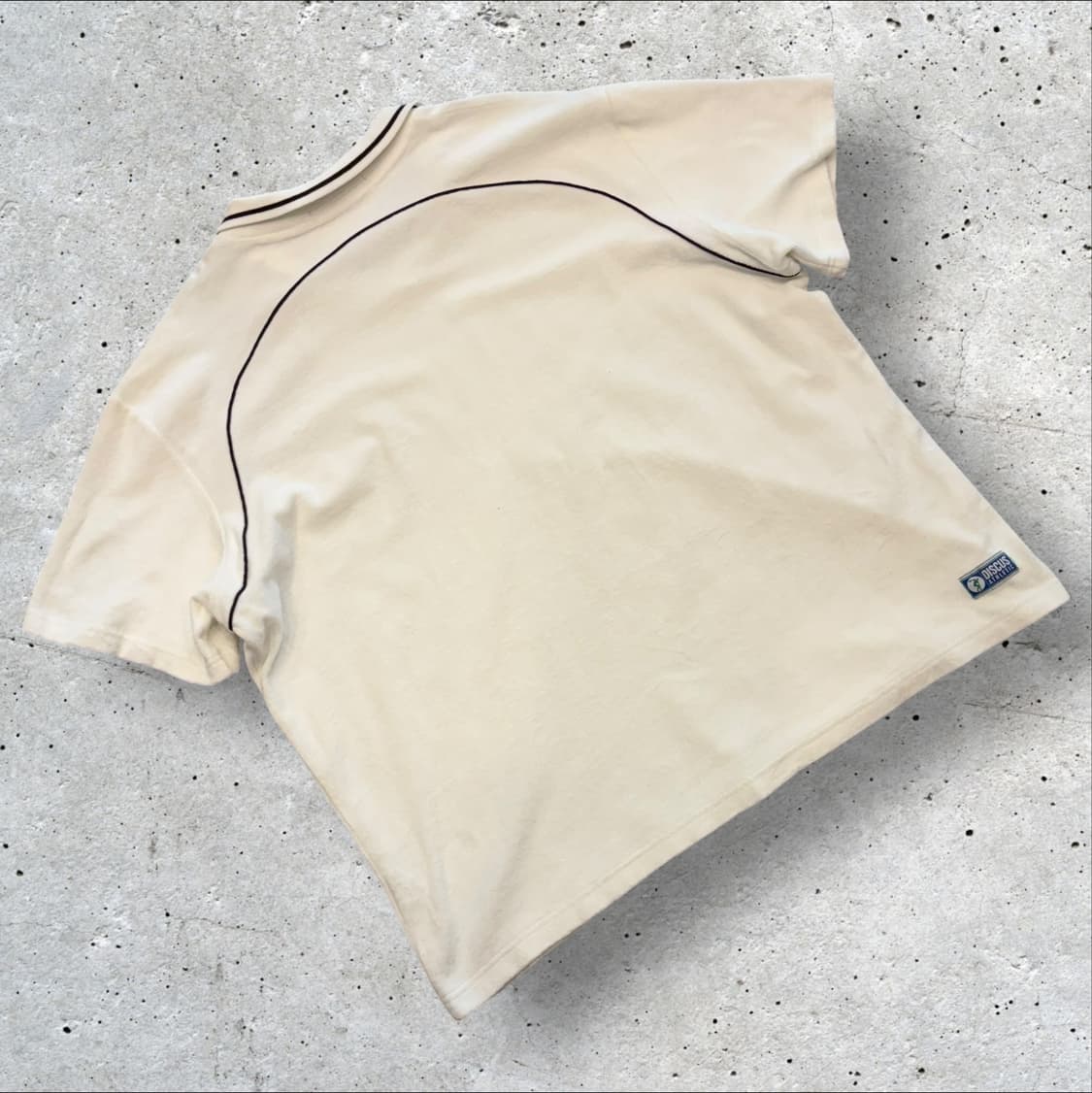[M] 디스커스 x 오에이엠 팩토리 카라 티셔츠 화이트 C869 상품이미지2