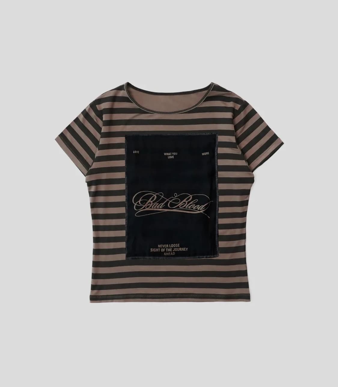 다크 클래식 스트라이프 티셔츠 상품이미지1