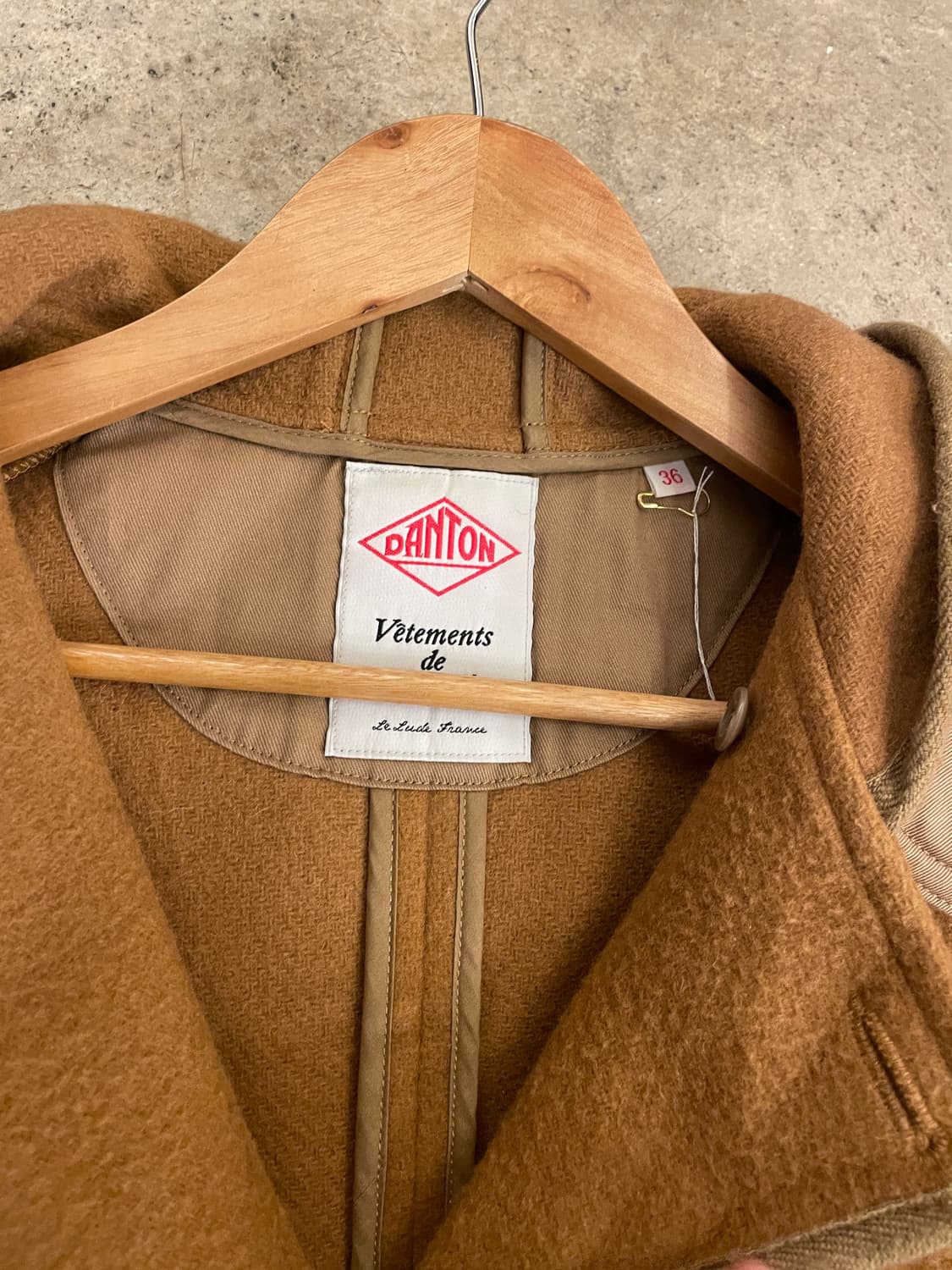 단톤 danton 울 코트 상품이미지2