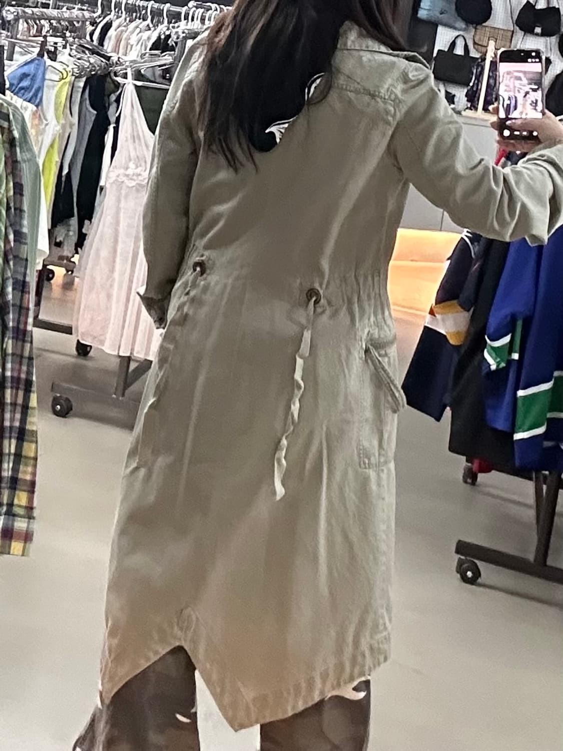 디젤 트렌치코트 상품이미지2