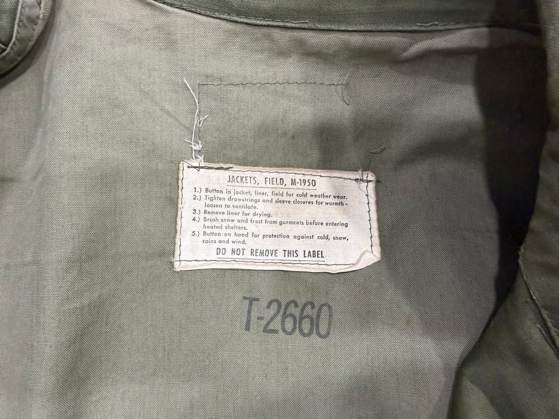 (레어/진나단) M50 필드자켓 S-R  상품이미지7