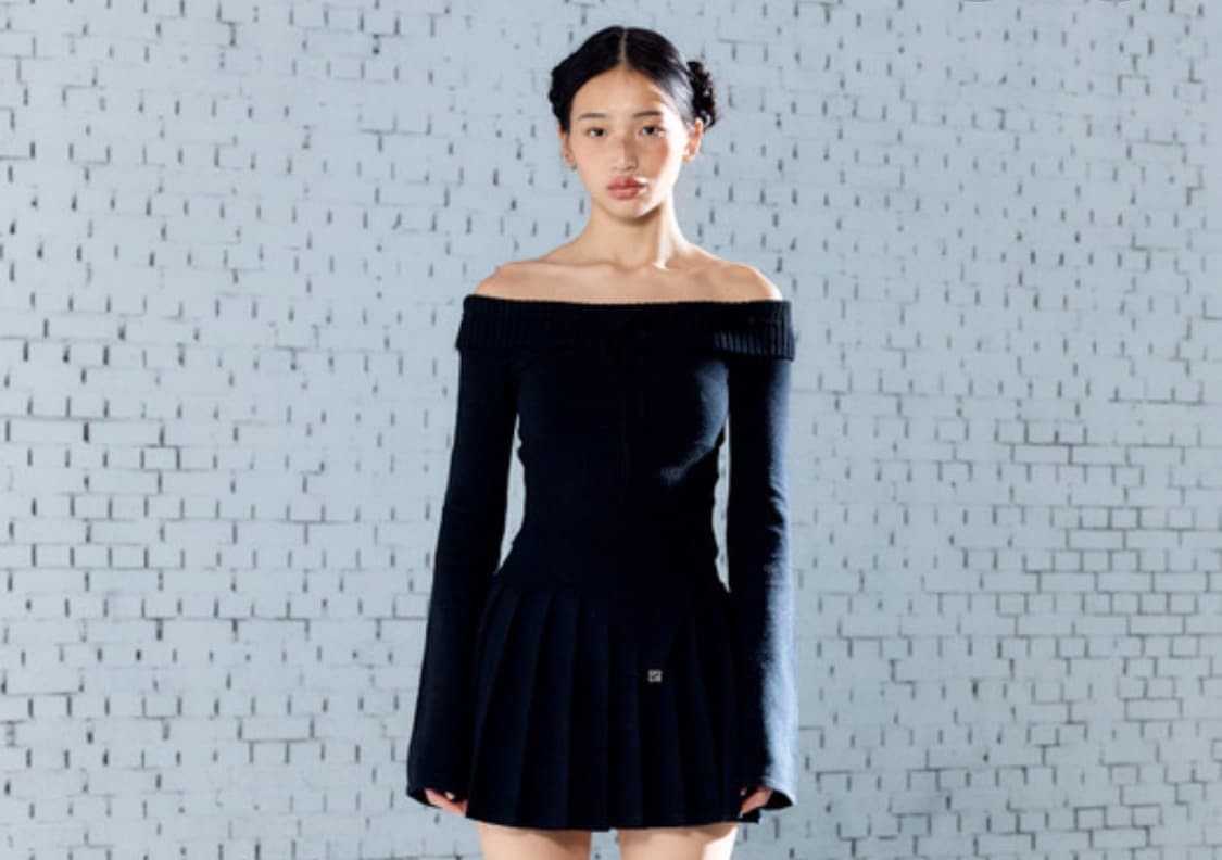 베라스윙 롱슬리브탑 블랙 상품이미지2