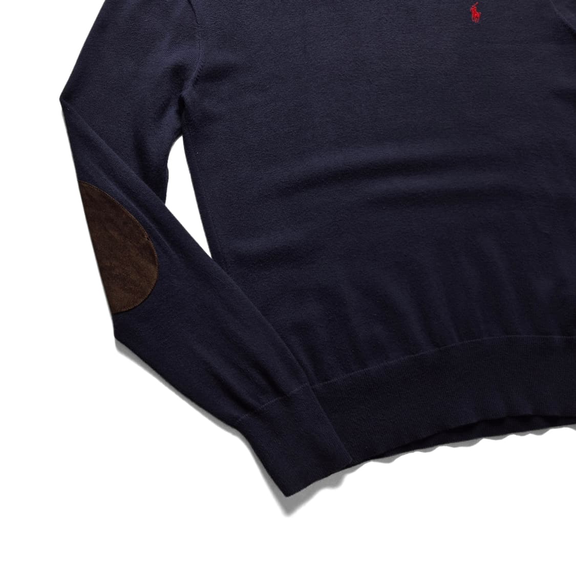 [L(14-16)] 폴로 랄프로렌 엘보우 패치 V넥 니트 상품이미지4