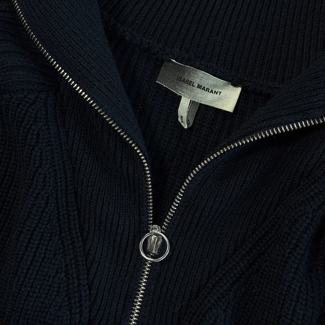 이자벨마랑 하프 집업 울 니트 스웨터 상품이미지3