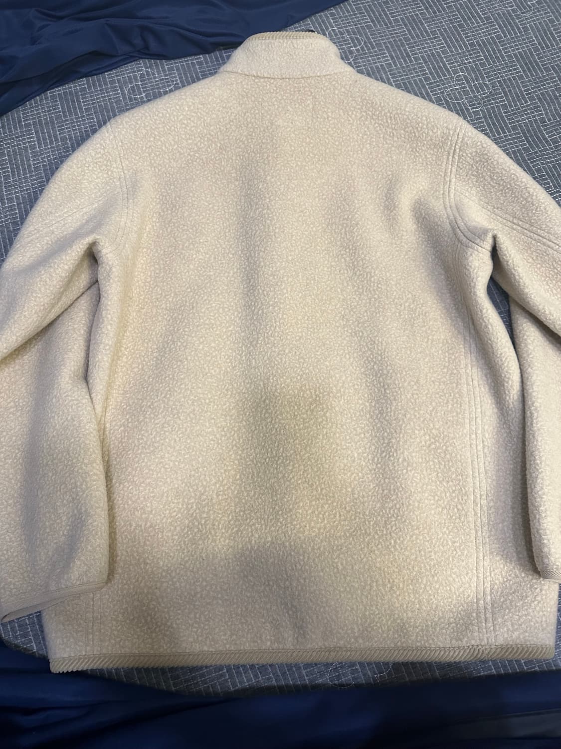 바스통 169 플리스 자켓 아이보리 상품이미지2