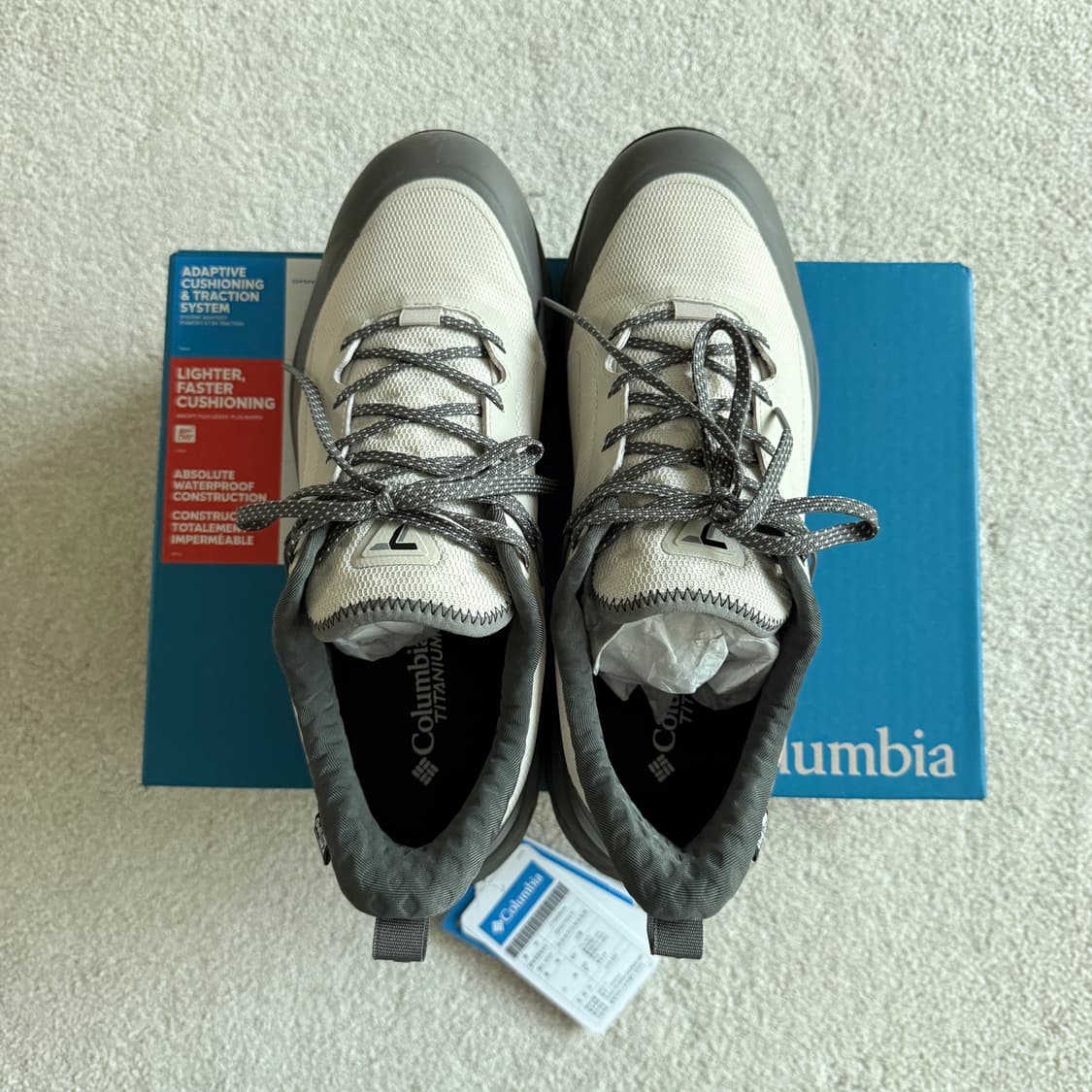 컬럼비아 텔루릭스 타이타늄 아웃드라이 와이드 등산화 트레킹화 275 상품이미지5