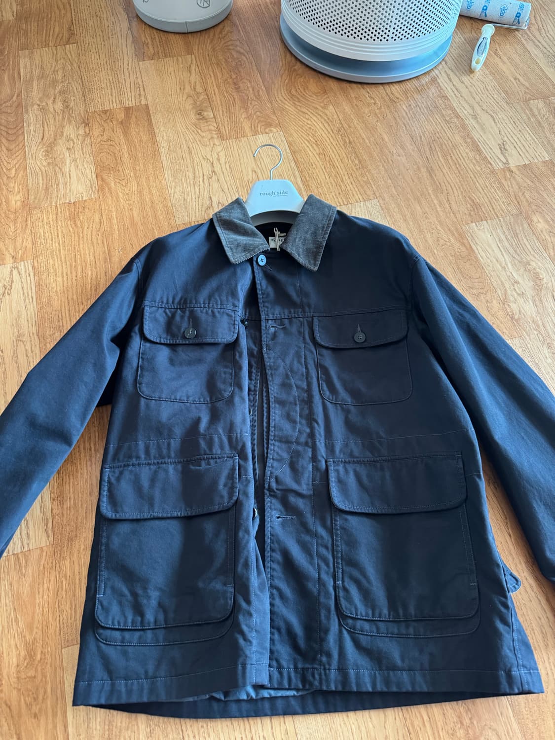 러프사이드 25fw 포인터 자켓 블랙 1사이즈 상품이미지3