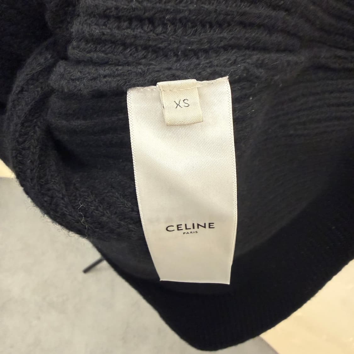 [리오브전포점] 셀린느 리브드 니트 후드  상품이미지5