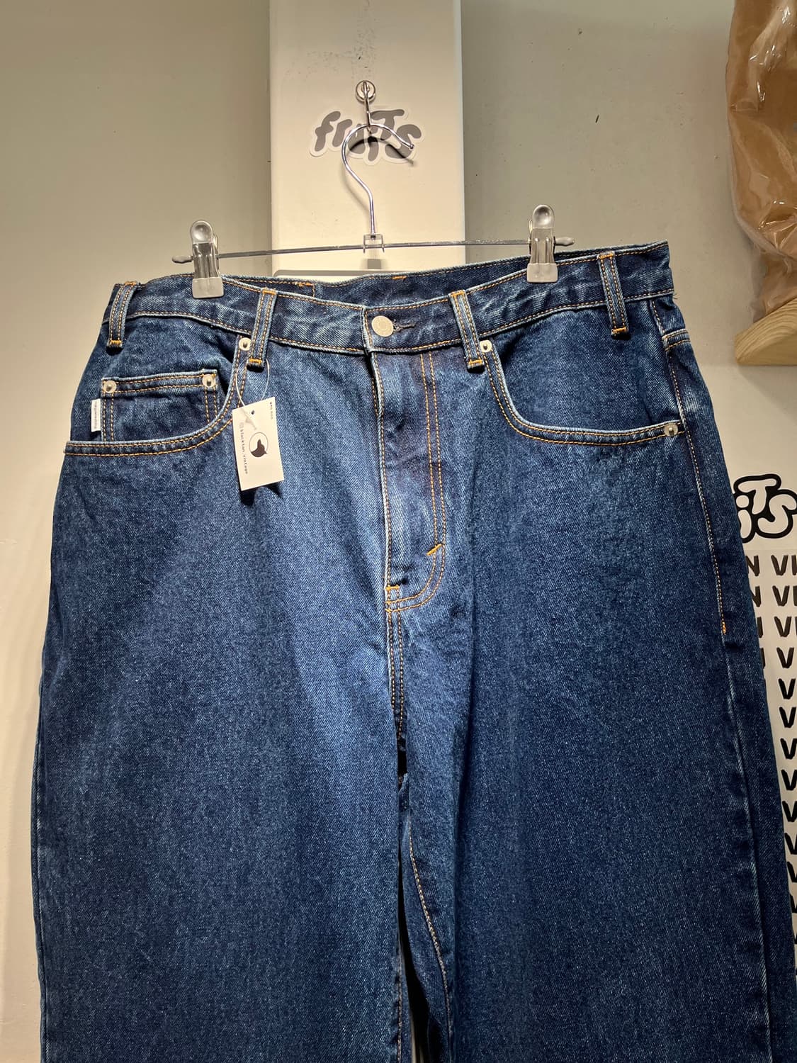 디스이즈네버댓 릴렉스드핏 데님팬츠 상품이미지3