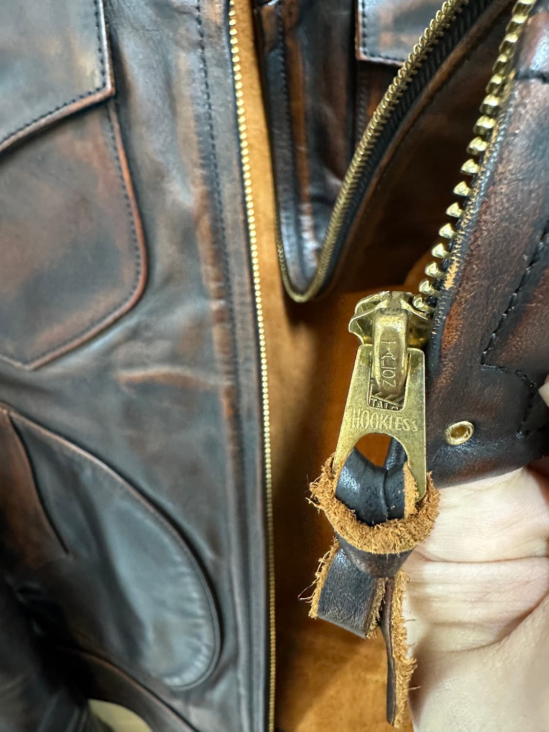 비스포크 홀스하이드 레더 말가죽 자켓 상품이미지7