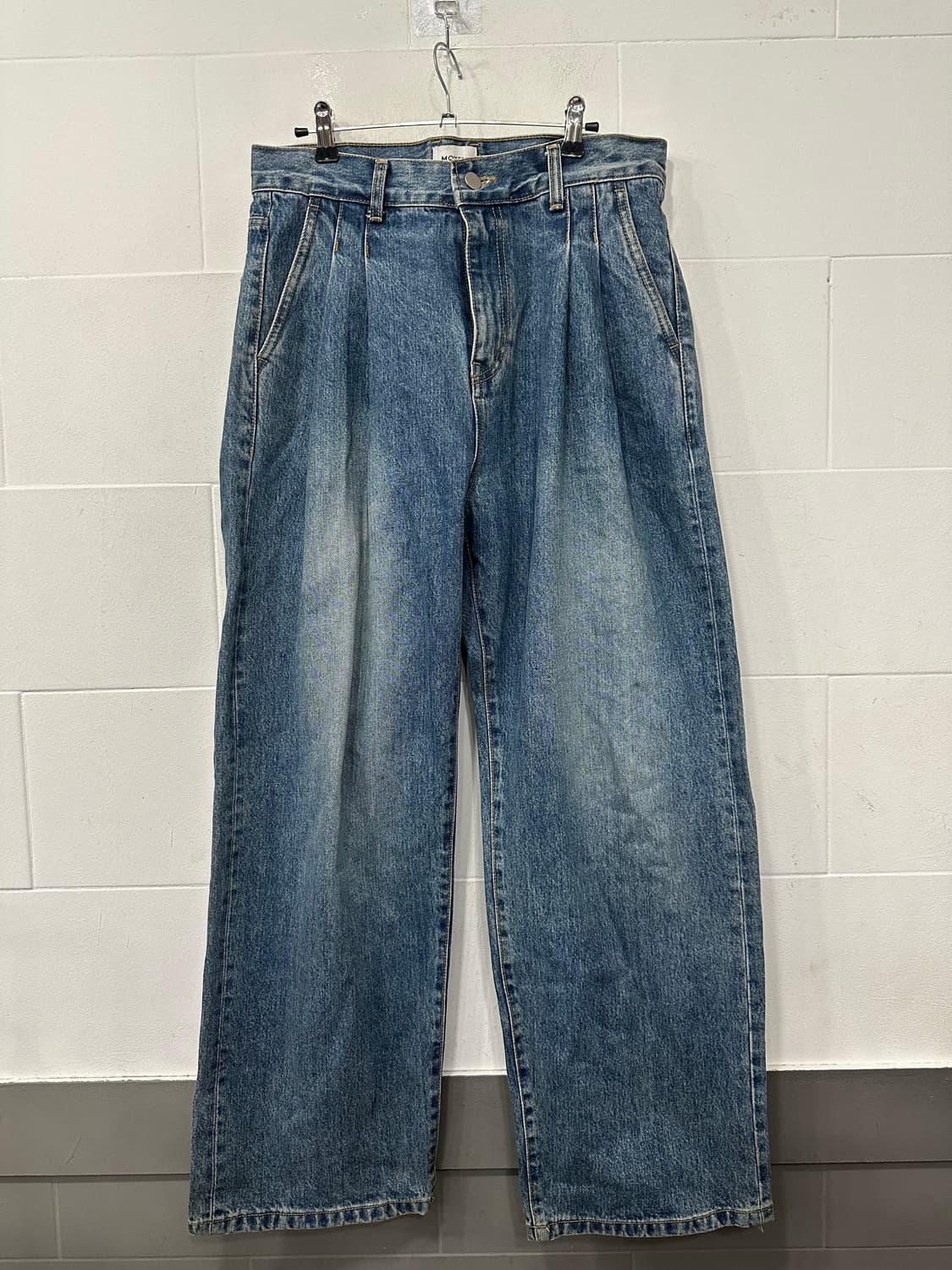 MOYEN 와이드 데님팬츠 상품이미지1