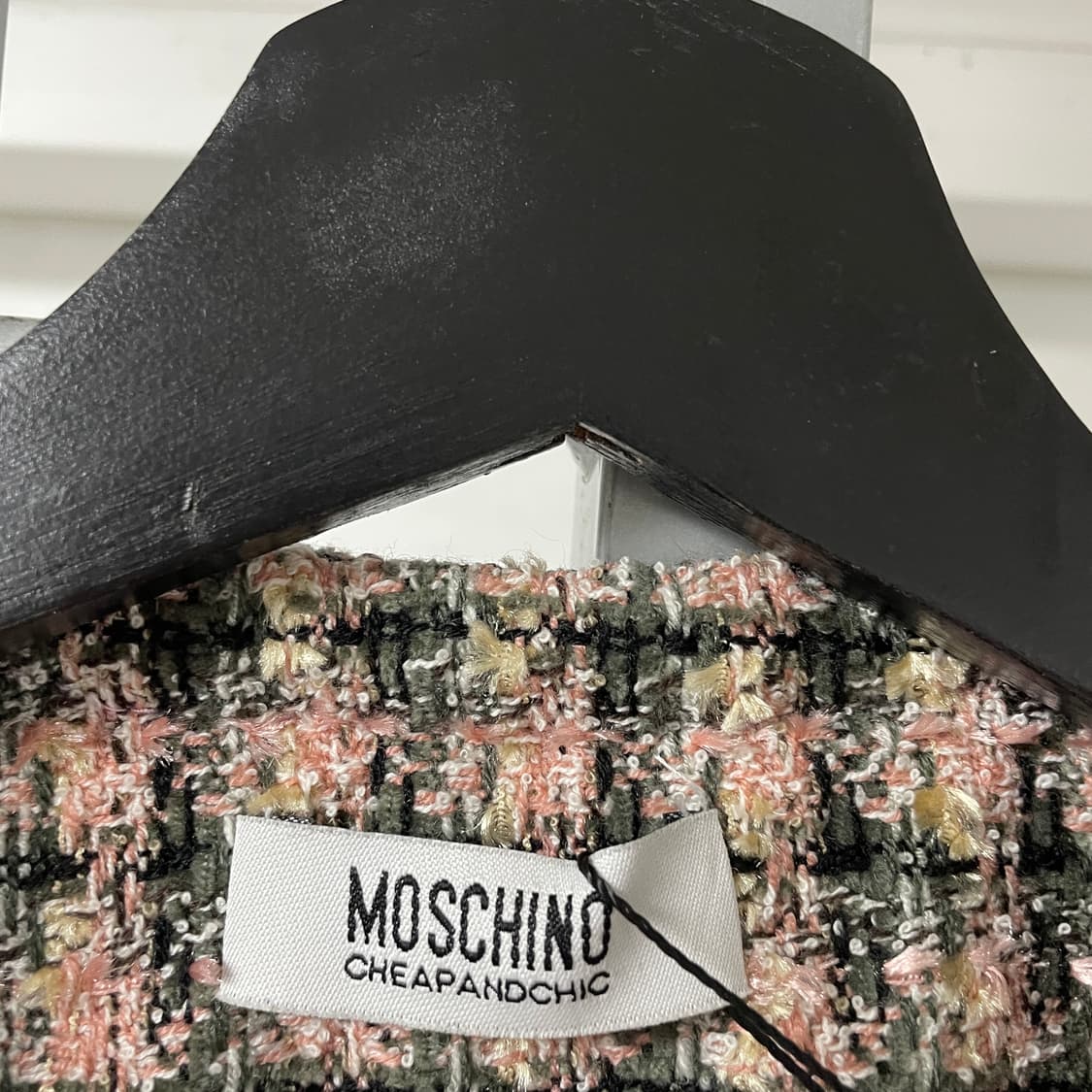 모스키노 트위드 코트 42(W) 상품이미지5