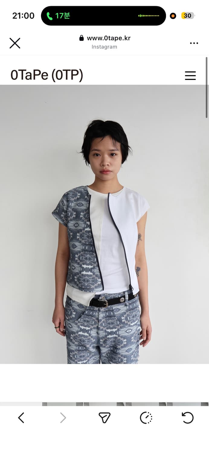 공테잎 DUAL-TEXTURE TOP 상품이미지2