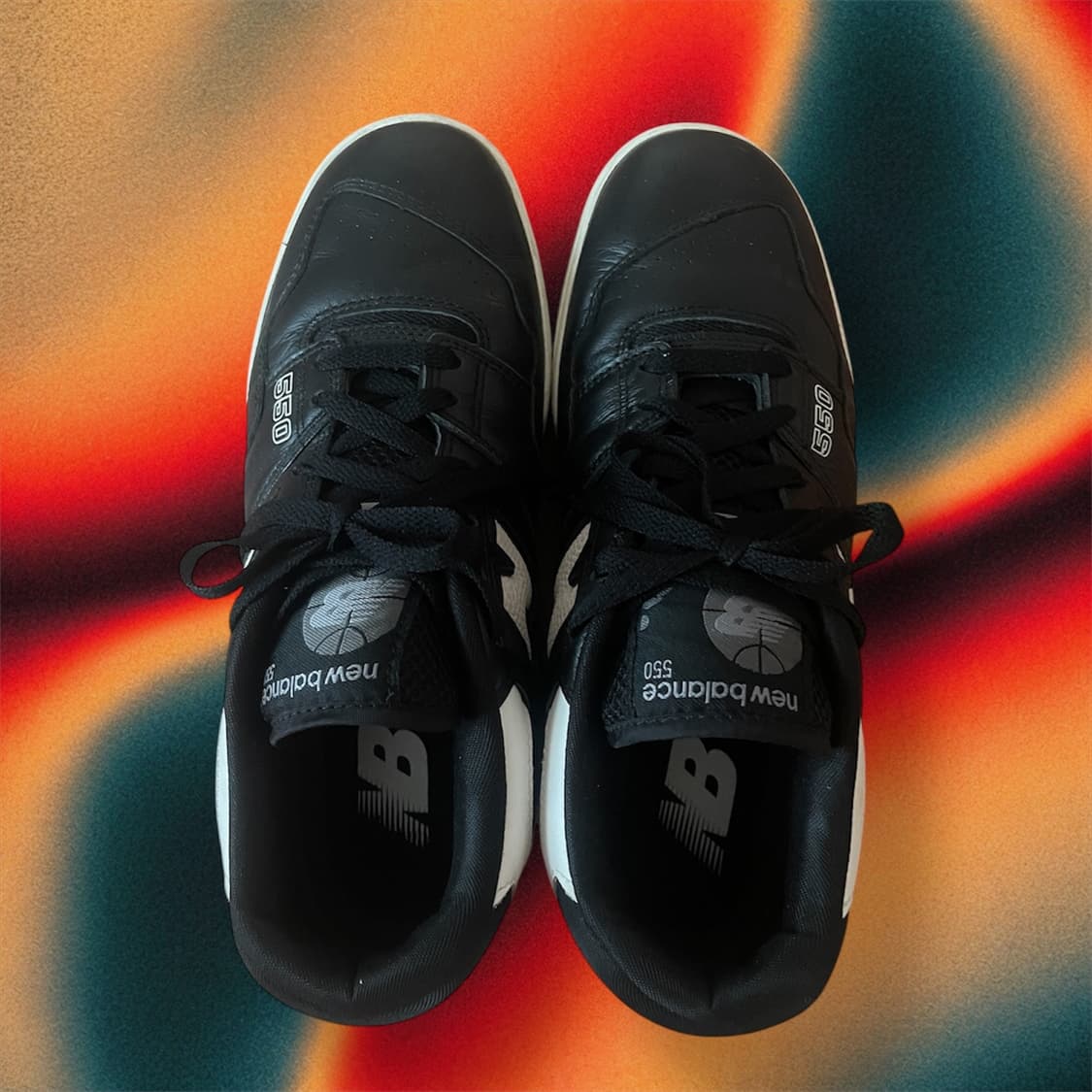 뉴발란스 550 블랙 그레이 상품이미지6
