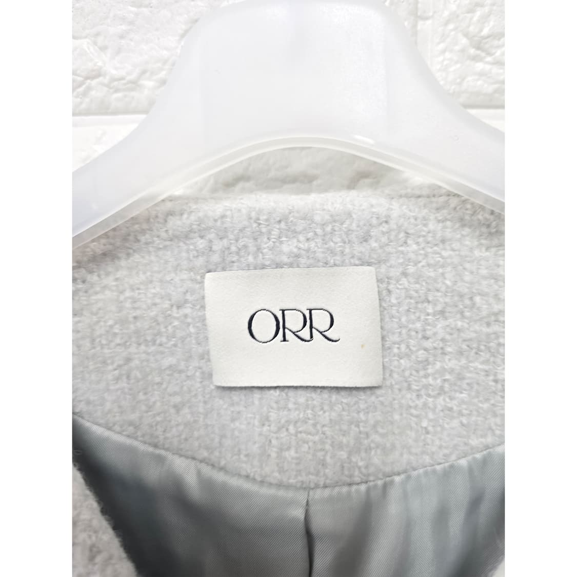 택포_ 오르 ORR 울혼방 트위드 자켓 S 상품이미지2