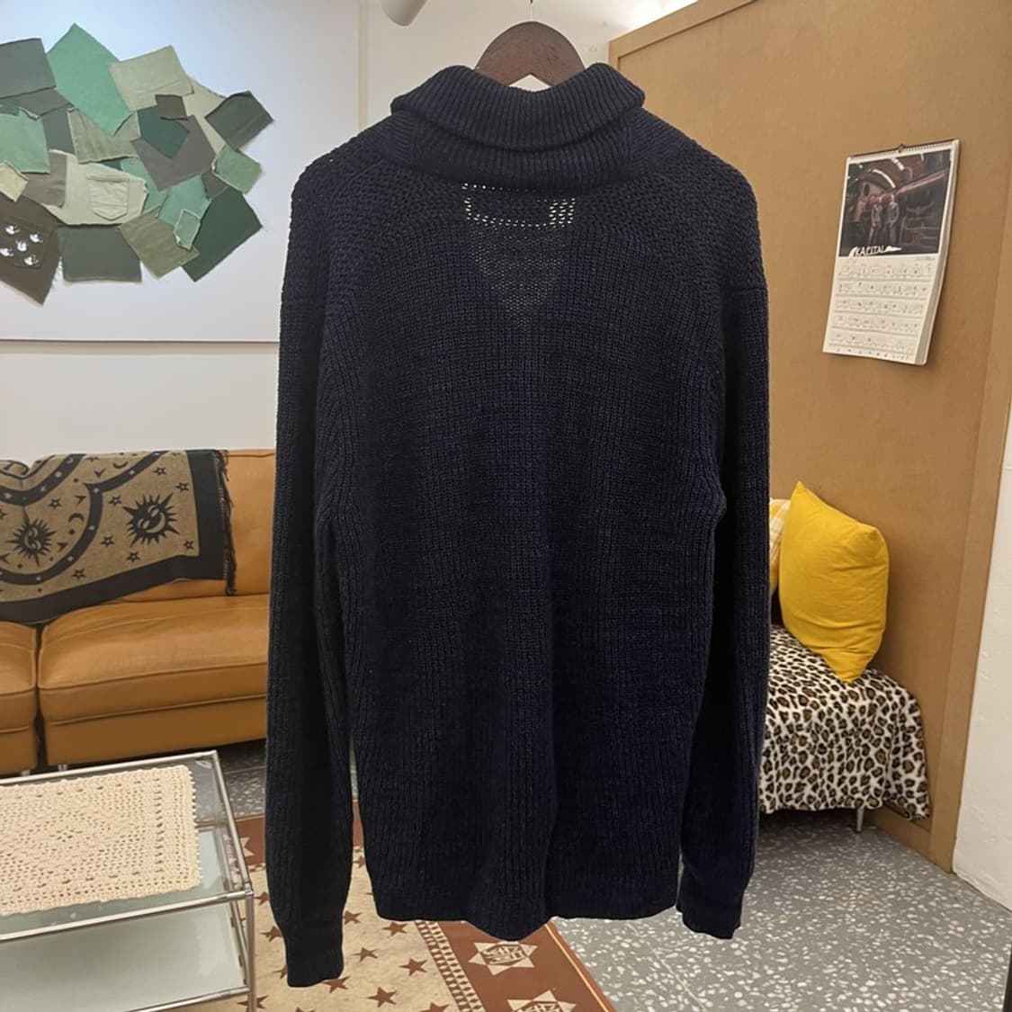 폴로 랄프로렌 모던 시크 캐주얼 숄카라 니트 가디건 M C09909 상품이미지4