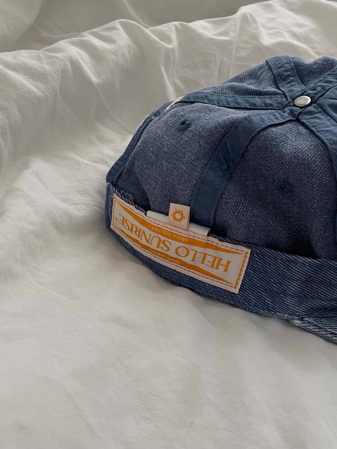 헬로선라이즈 데님 캡 상품이미지2