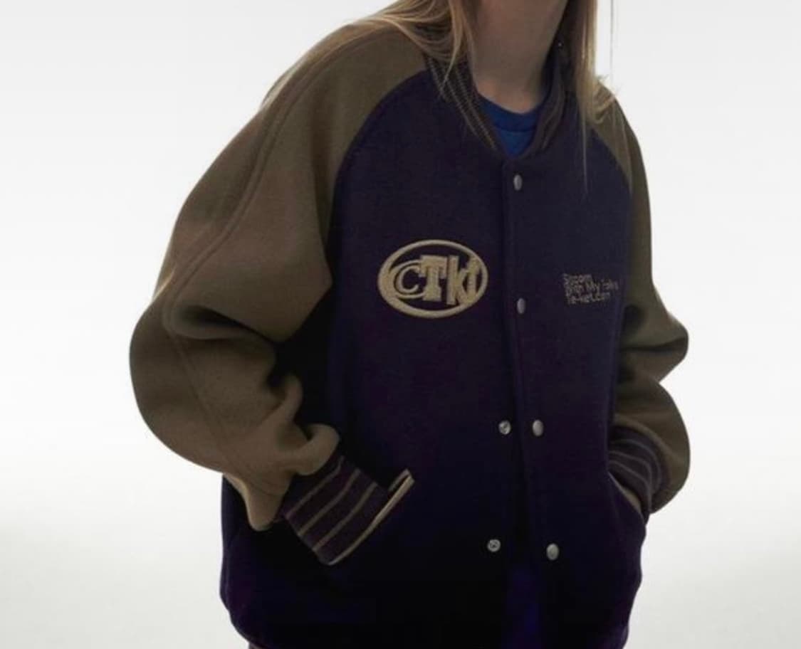 테켓 바시티 자켓 m 상품이미지1