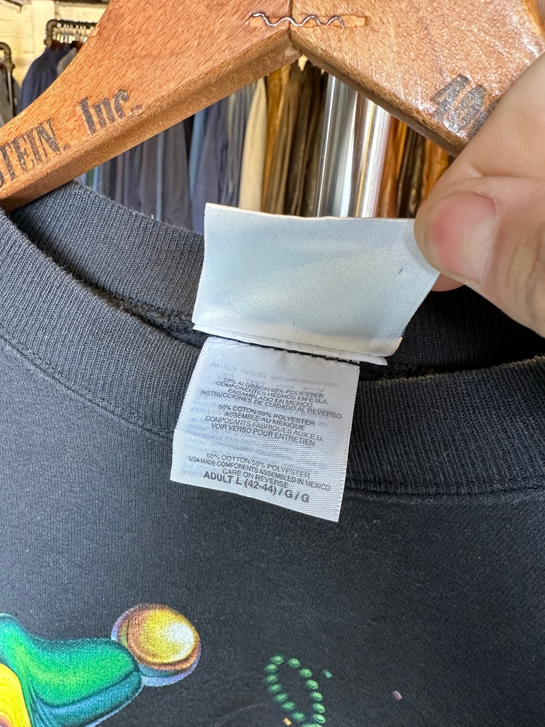 00s 유니버셜스튜디오 페인팅 스웻셔츠 2001 상품이미지9