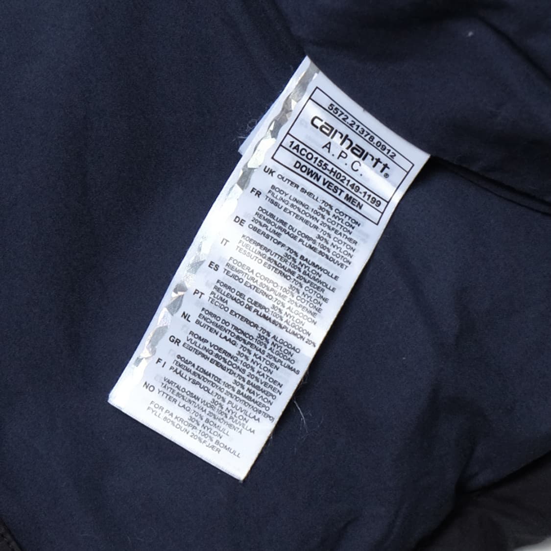 X APC down vest 상품이미지6