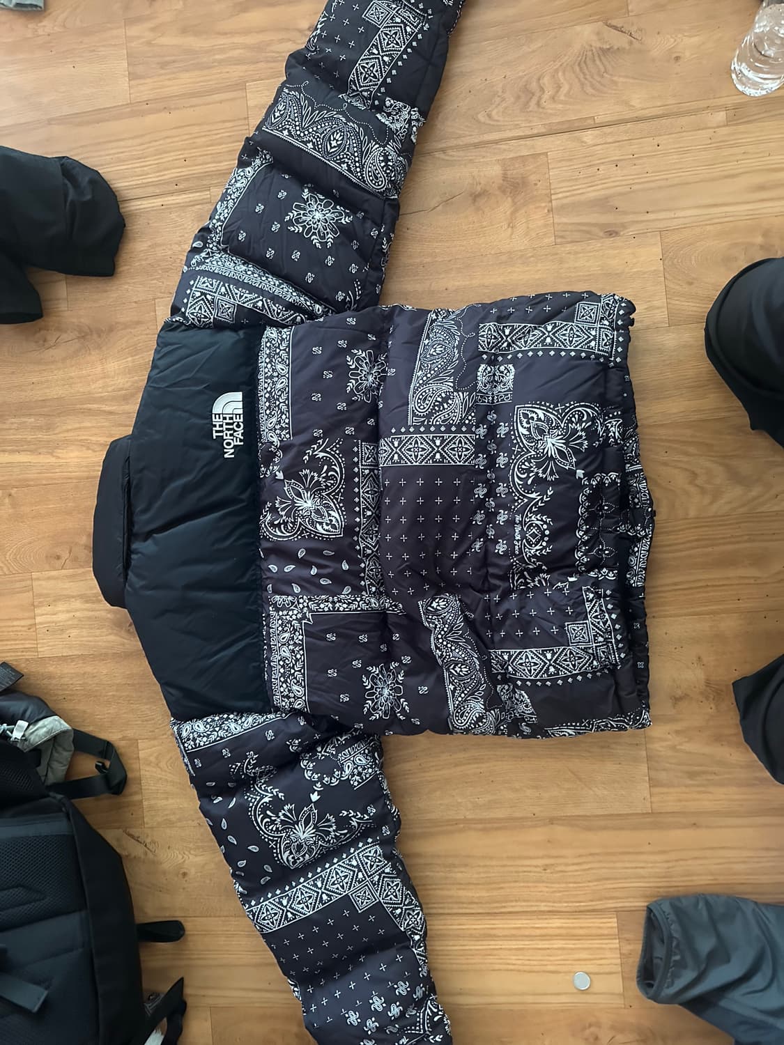 노스페이스 반다나 눕시 블랙 상품이미지2