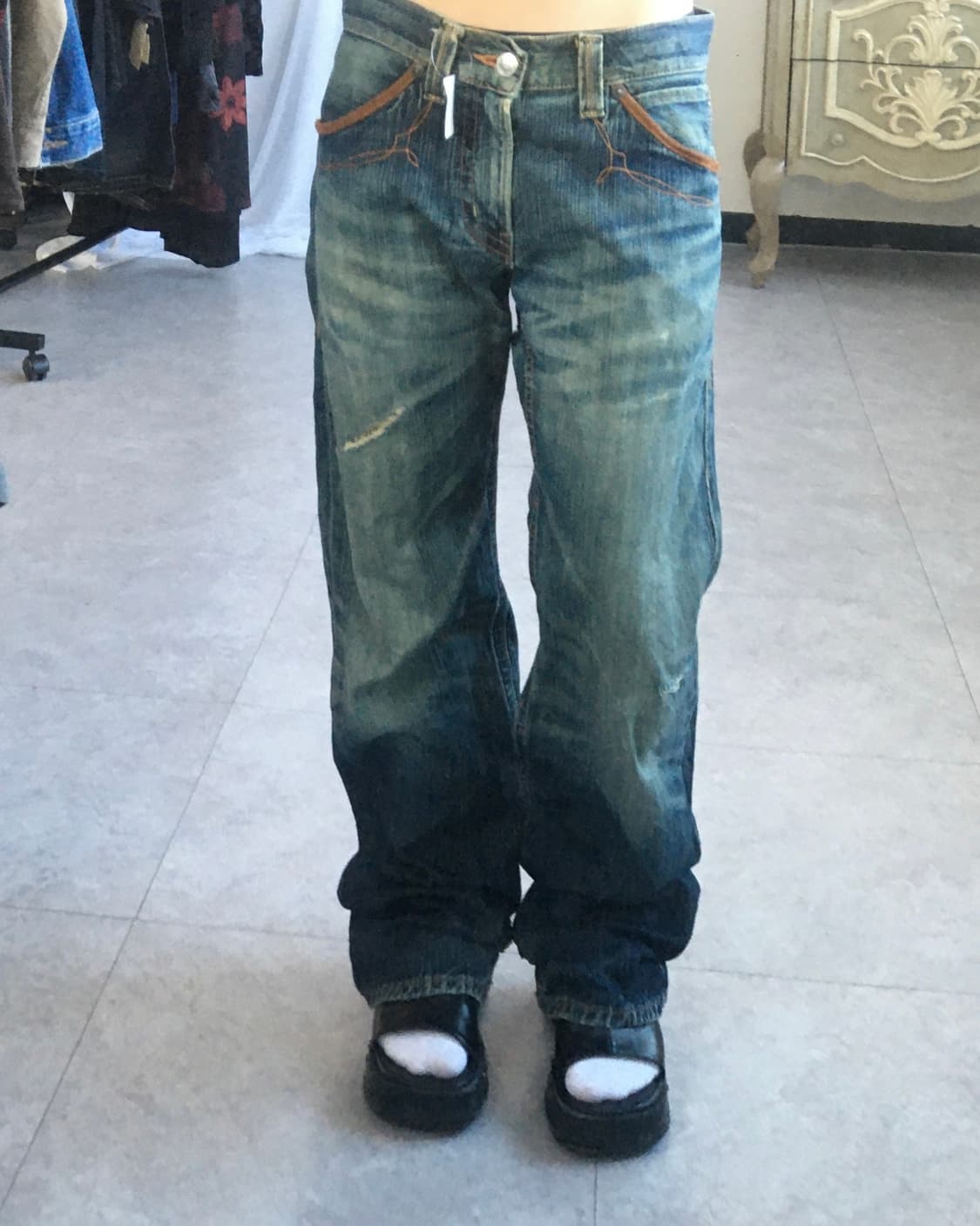 Edwin western mood denim pants 상품이미지8