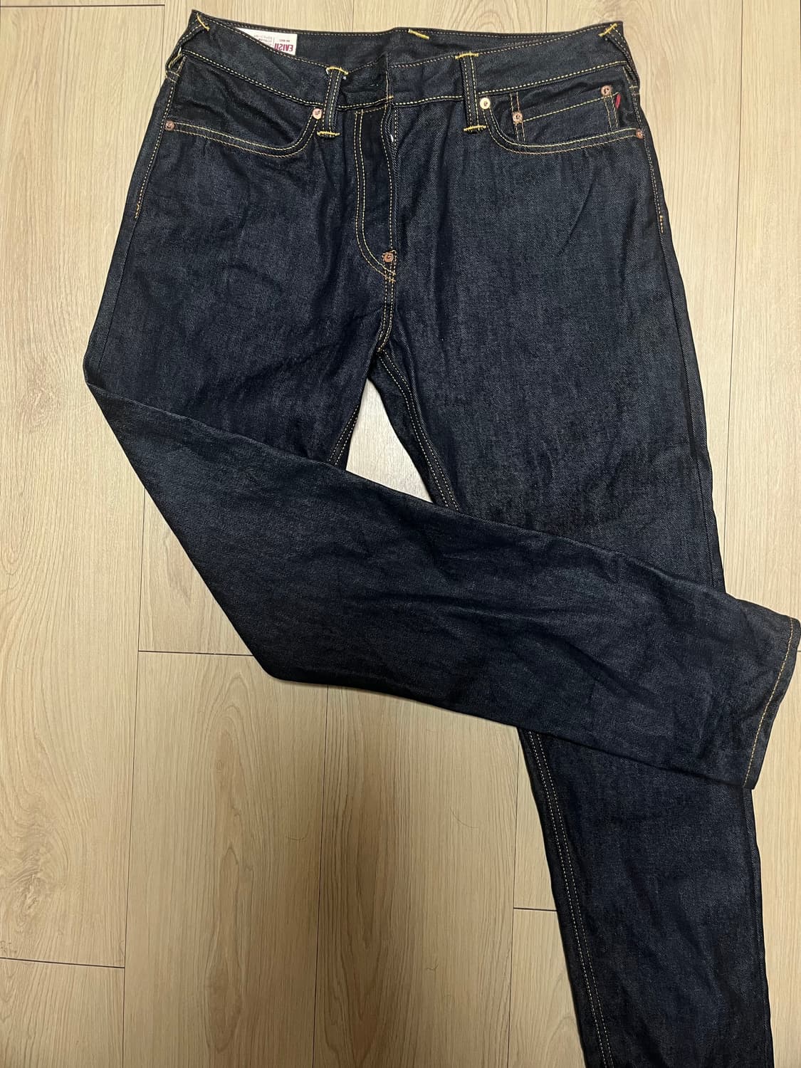 evisu 에비수 현행 캐롯핏 진 [32x34] 상품이미지3