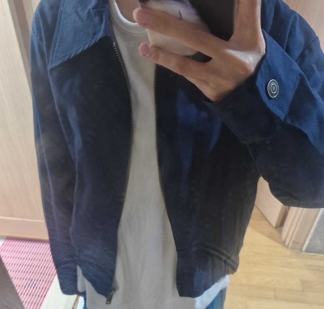 라퍼지스토어 네이비 블루종 자켓 상품이미지2