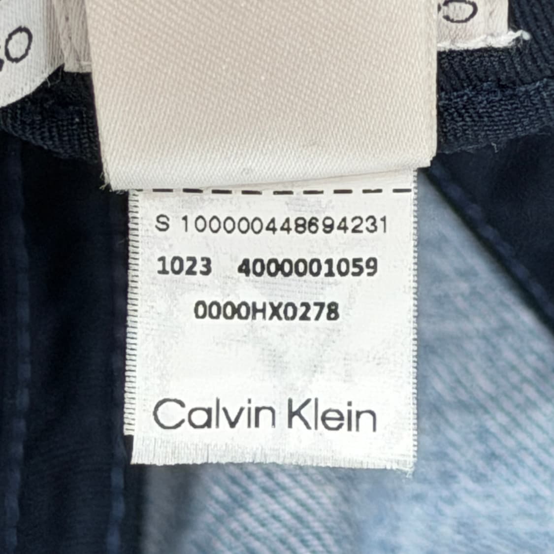 캘빈클라인 CK 데님 볼캡 모자 상품이미지5