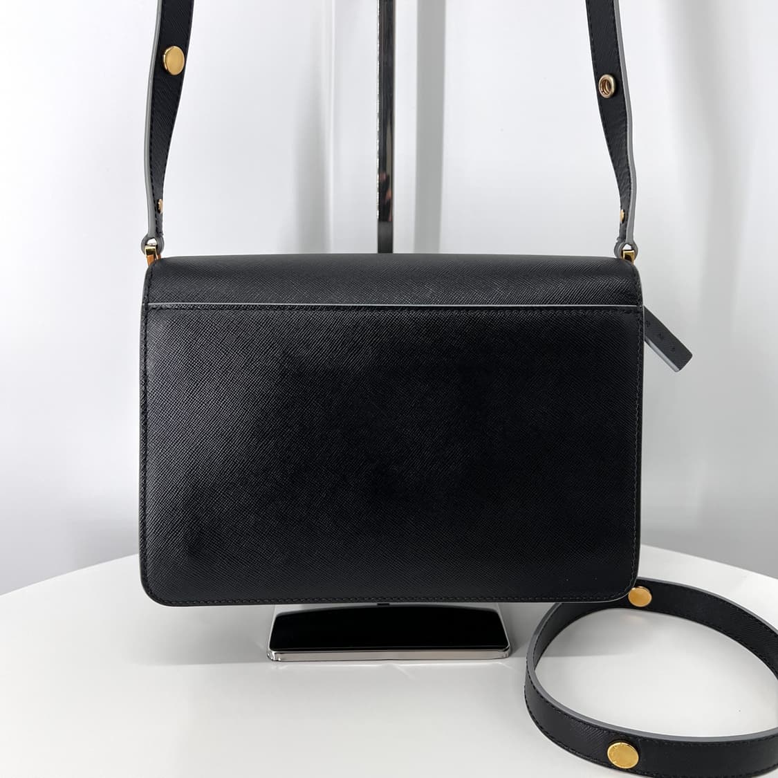 마르니 사피아노 트렁크 숄더백 블랙 (SBMPN09NO1) 상품이미지4