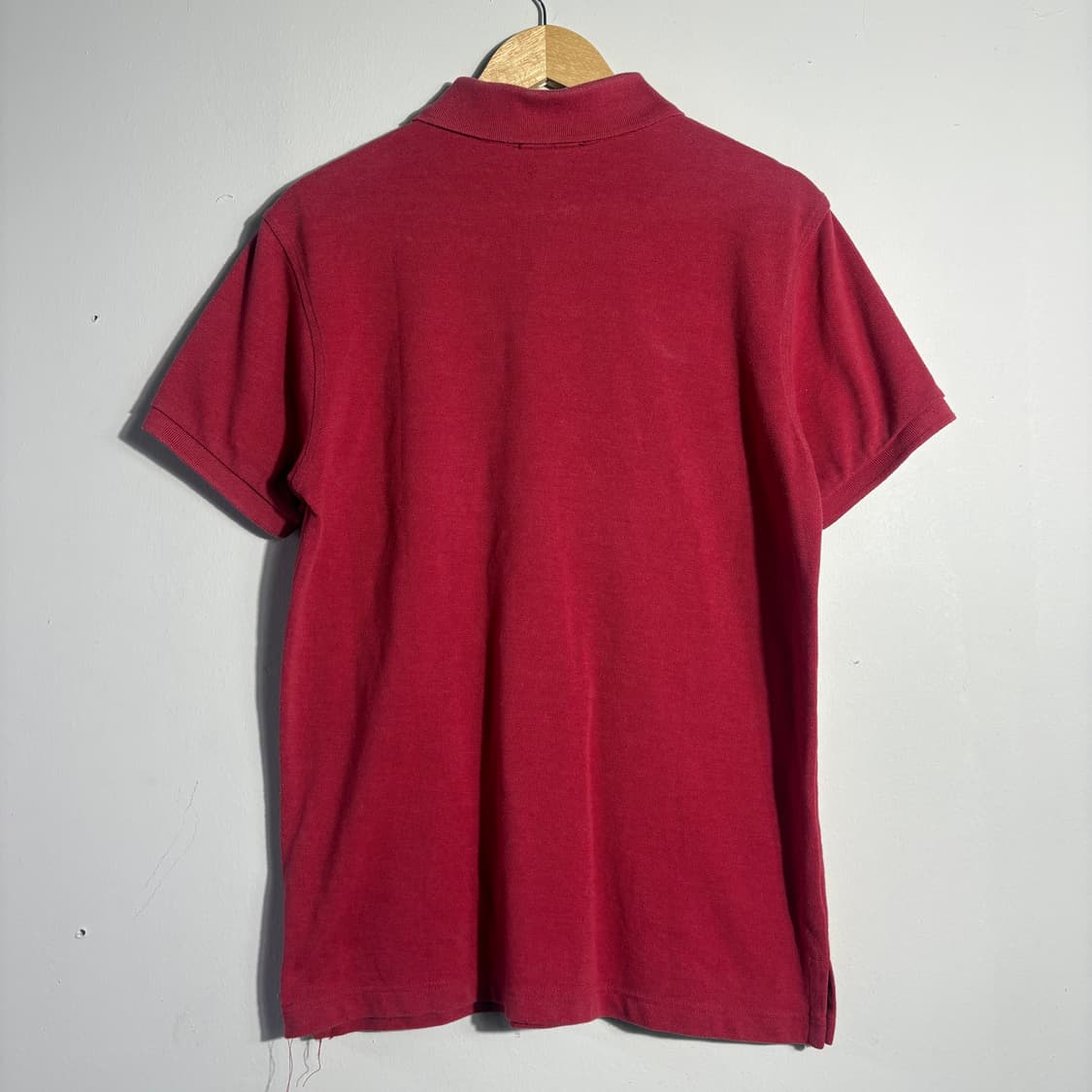 폴로랄프로렌 레드 반팔 카라티 (무료배송) 상품이미지6