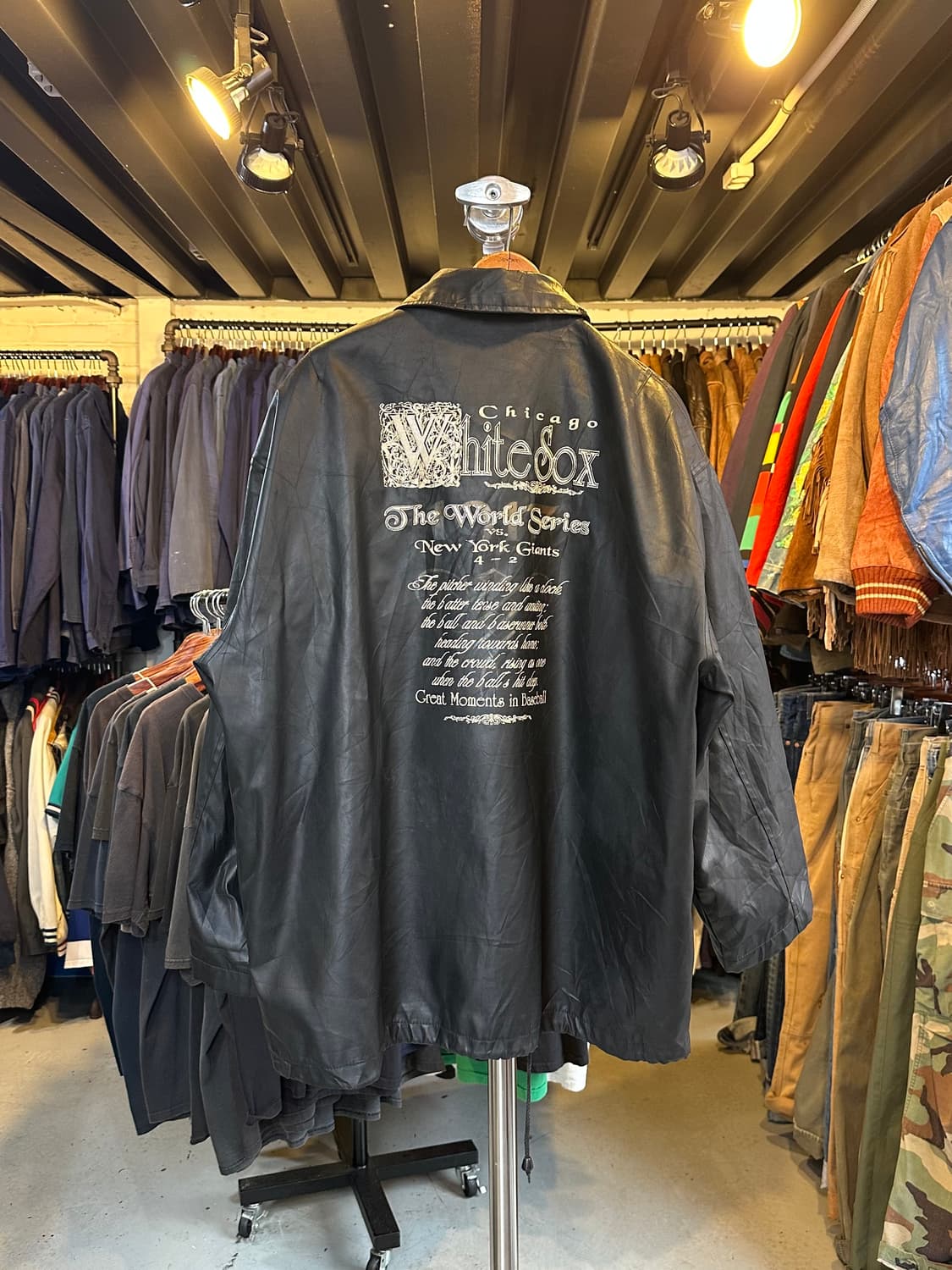 90s 쿠퍼스다운 컬렉션 MLB 베이스볼 시카고 화이트삭스 파카 상품이미지2