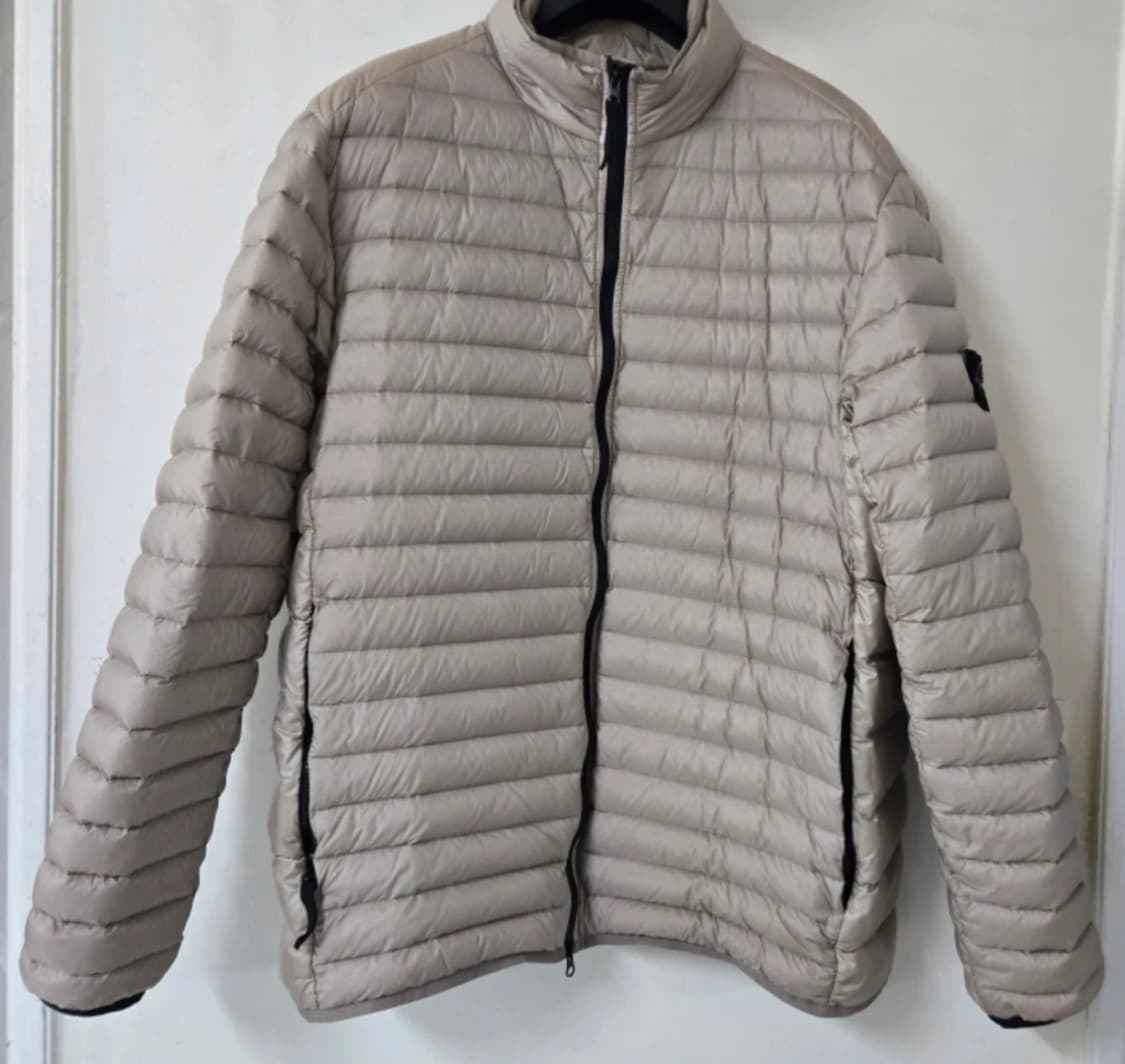 [XXL]스톤아일랜드 패커블 룸우븐 챔버 리나일론자켓 도브그레이 상품이미지1