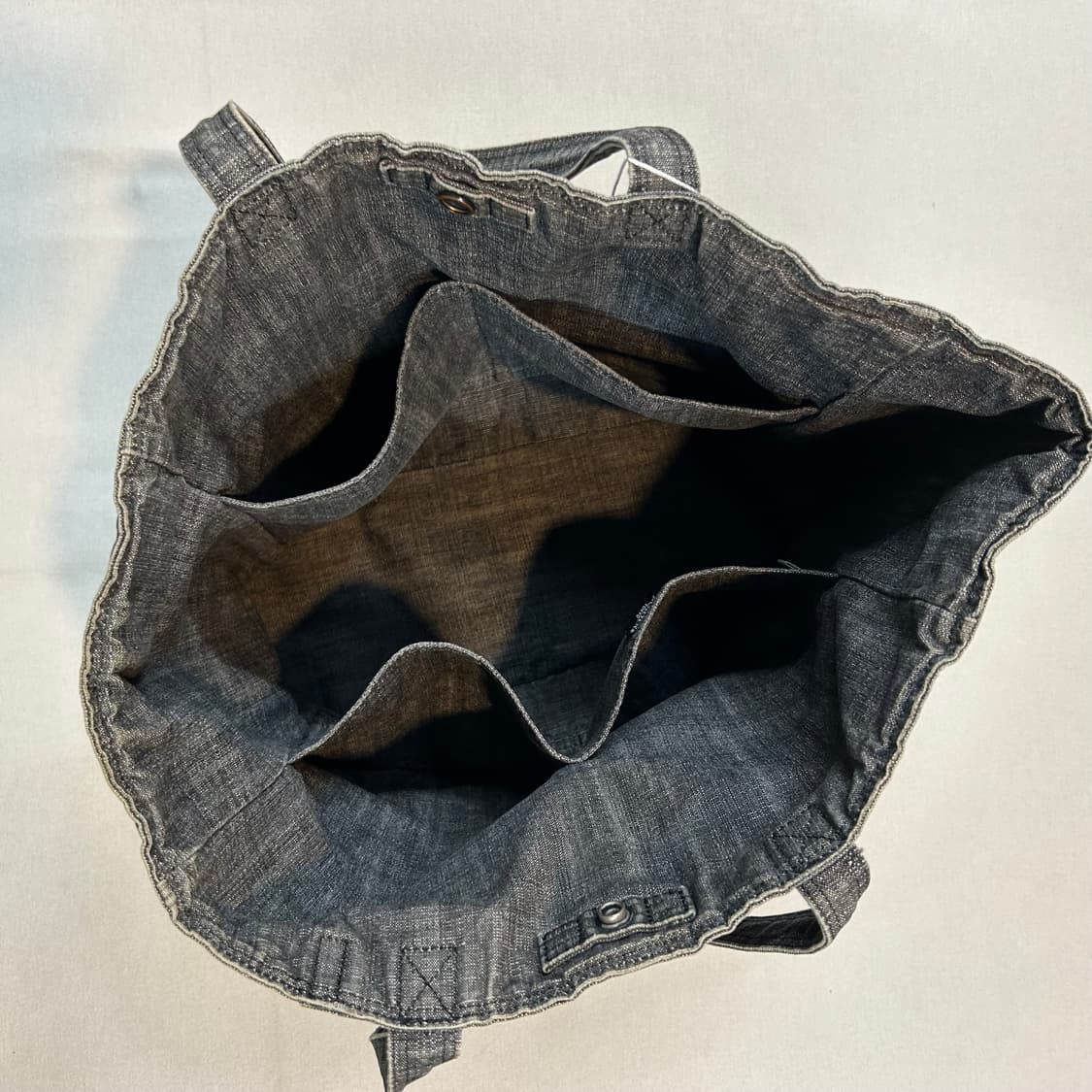 요시다 포터 온스 코튼 블랙 데님 숄더백 토트백 P55 상품이미지8