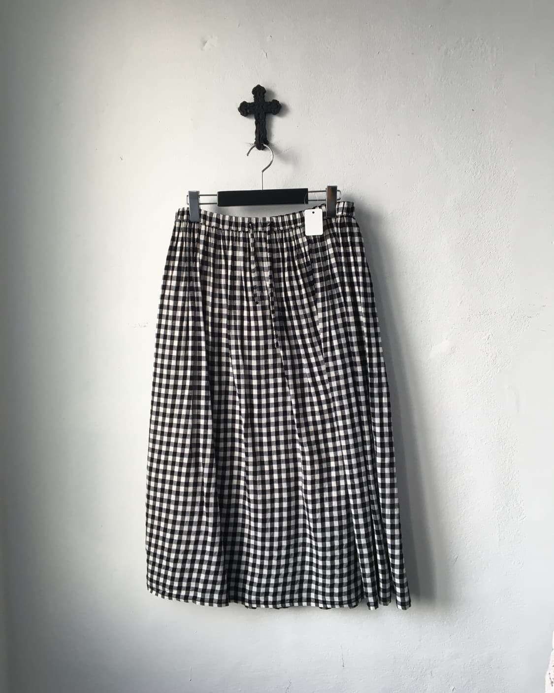 Check pattern skirt 상품이미지1
